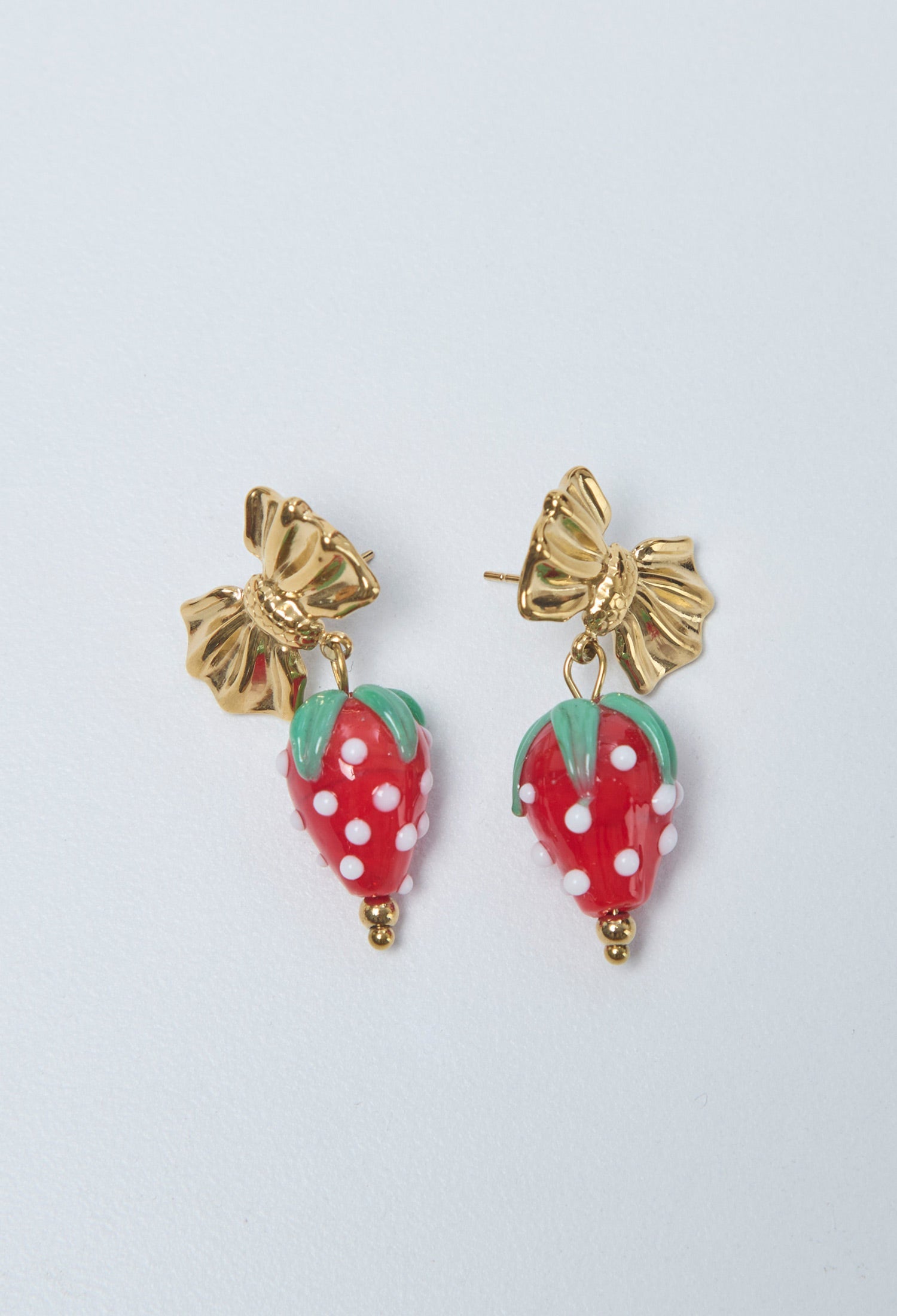 Arete Fresa Moño - SALE