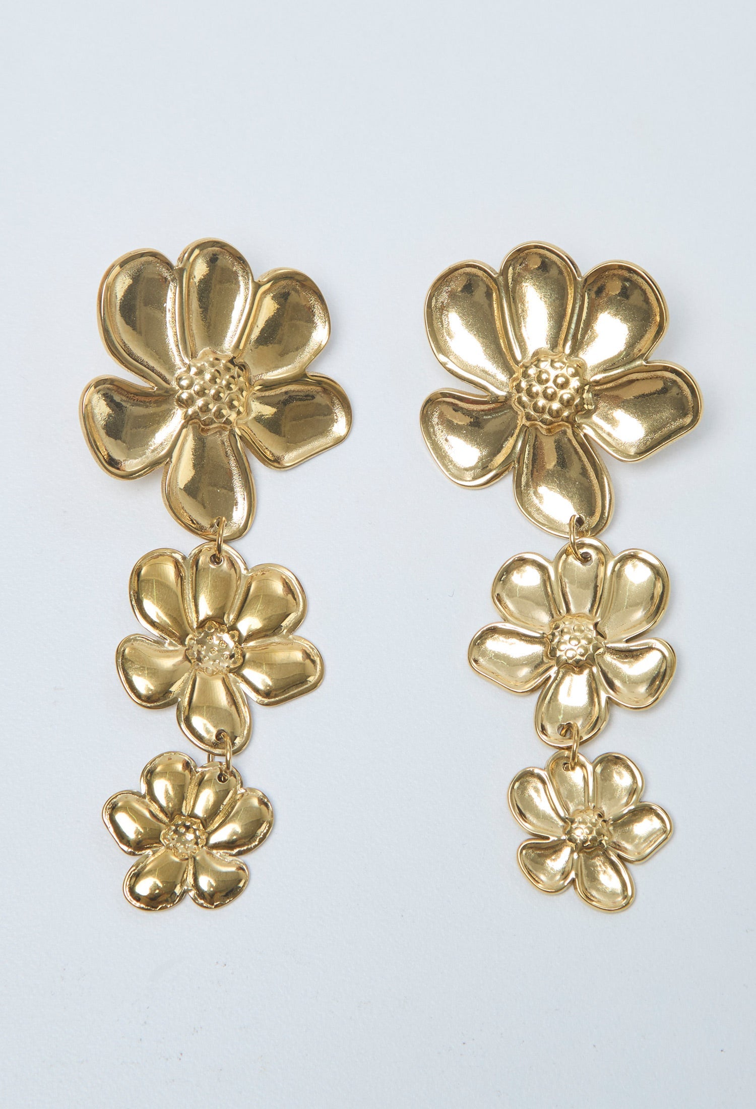 Aretes Flores Colgantes