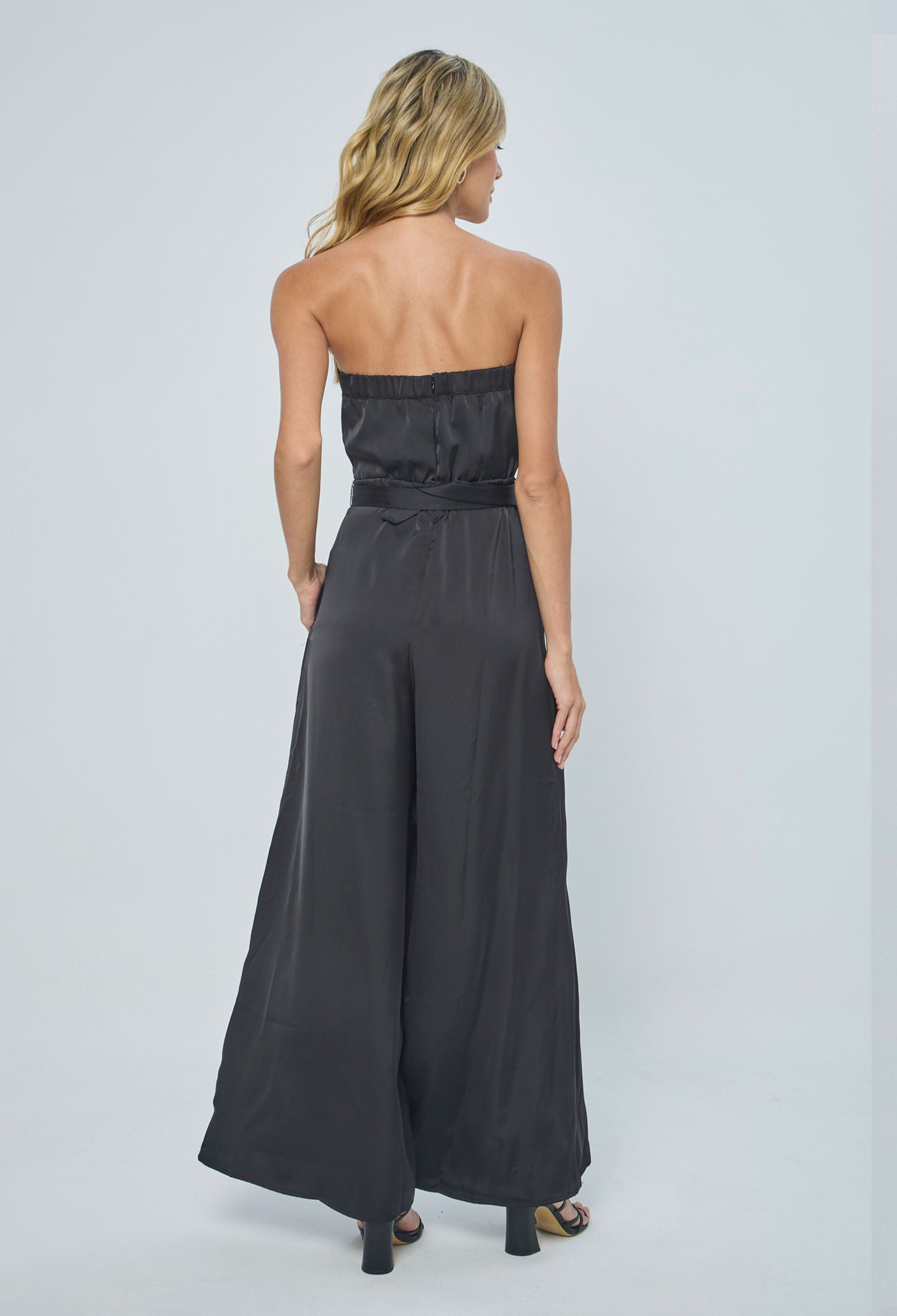 Enterizo Strapless Negro - SALE