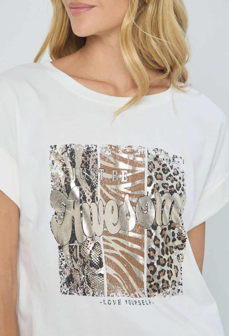 Camiseta Animal Print vista 2 - BYBLA Colombia