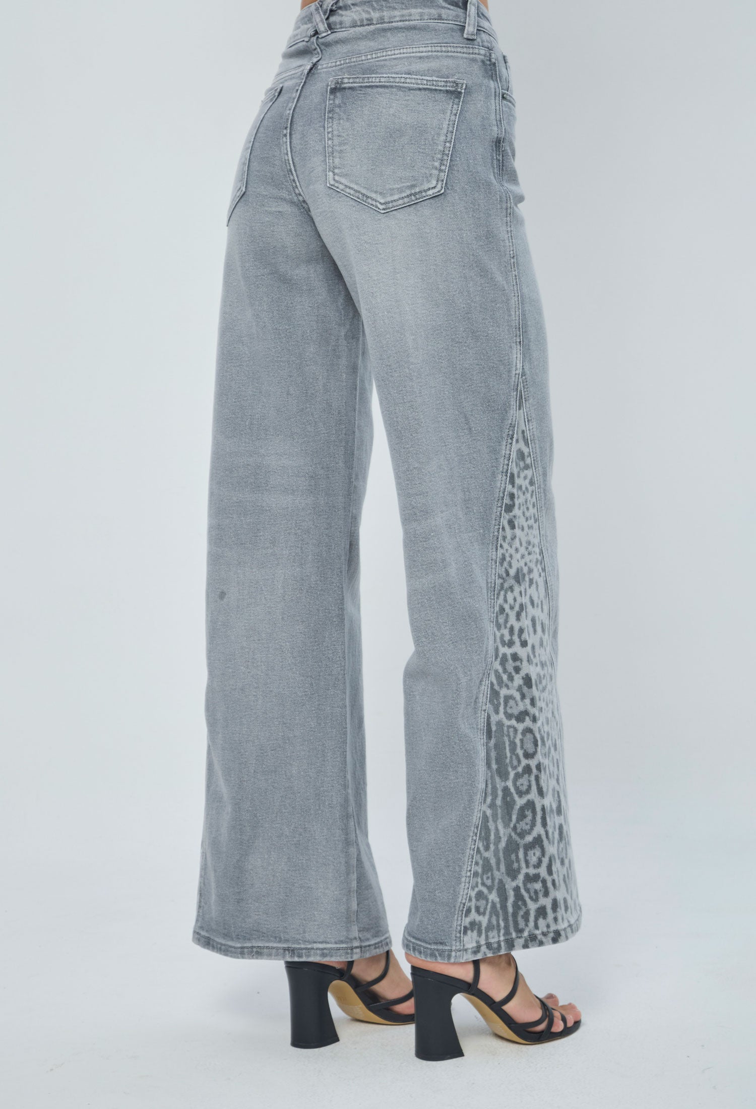 Jean Con Estampado Animal Print