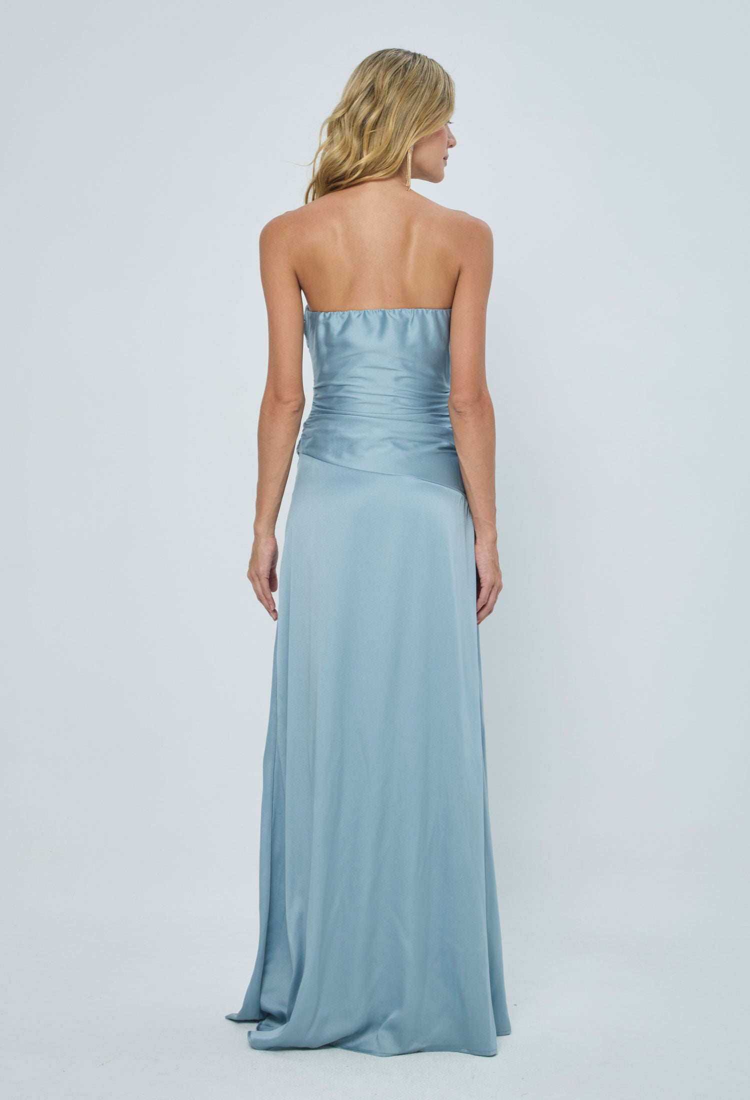 Vestido Largo Satín - SALE