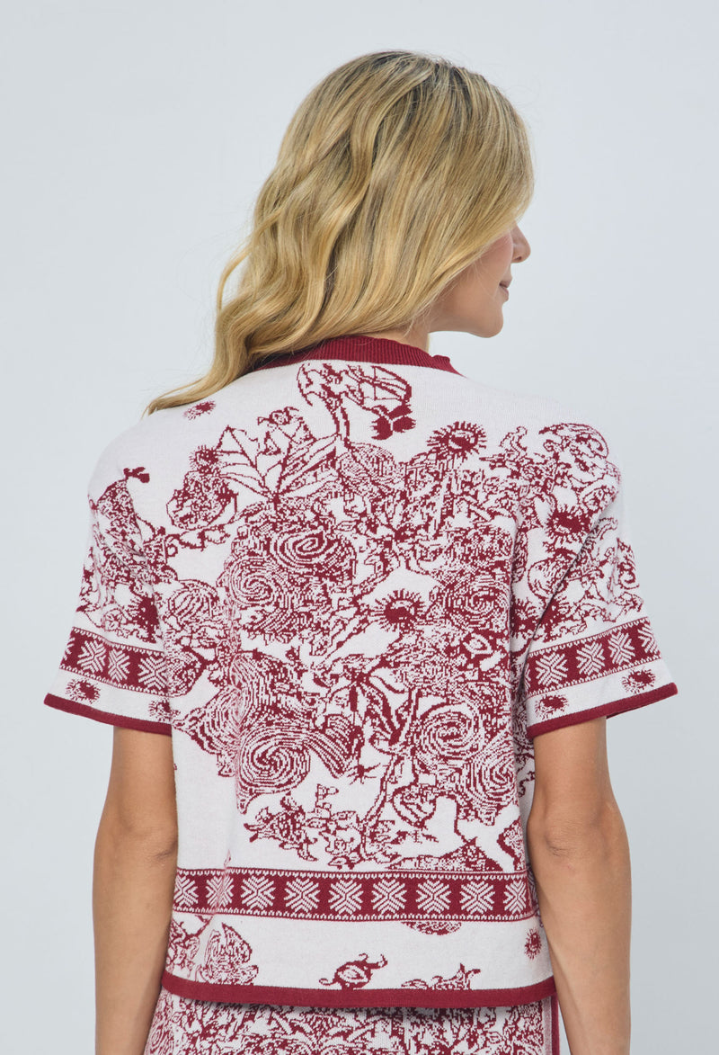 Blusa Tejida vista 2 - Outlet BYBLA Colombia