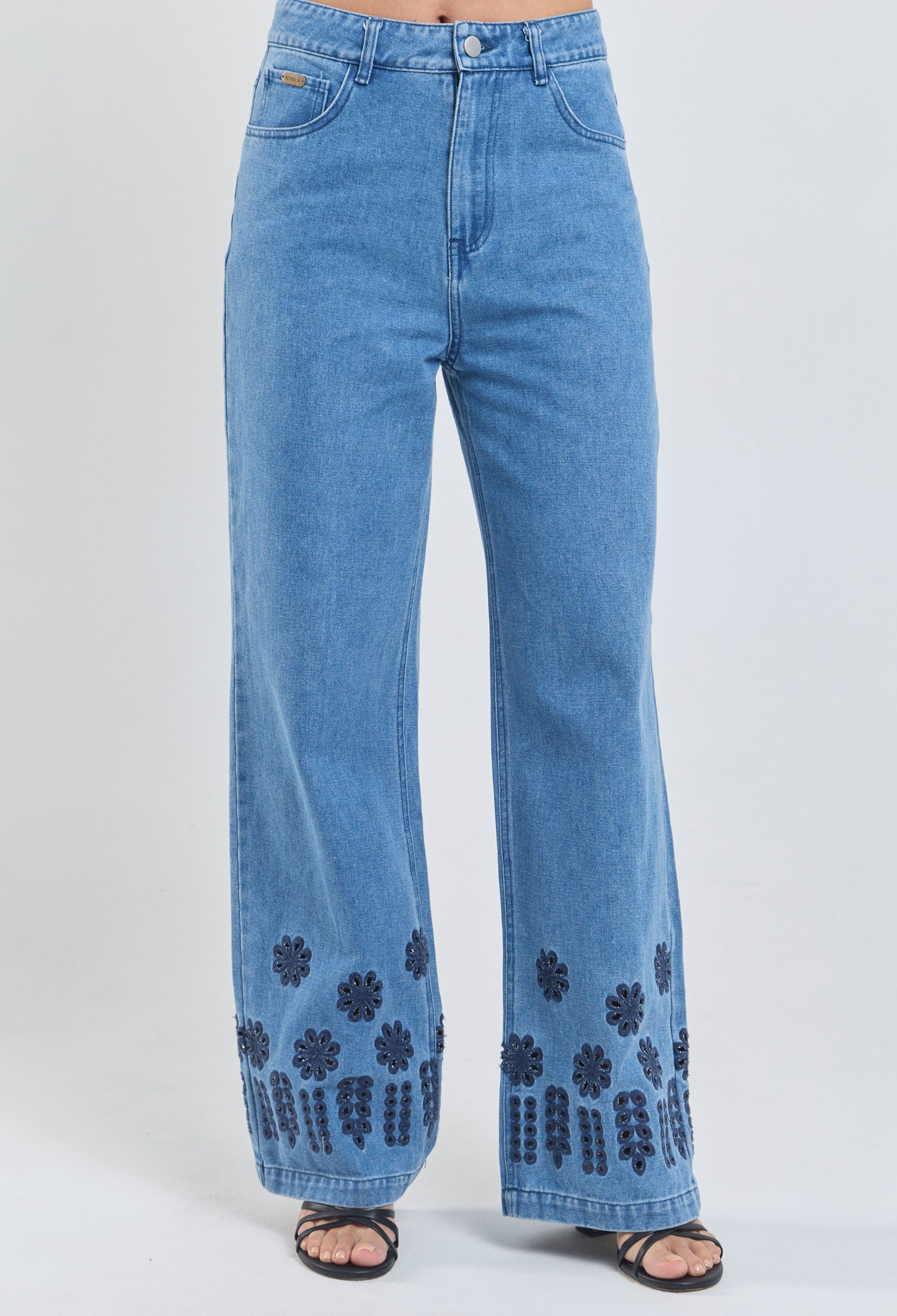 Jean Ojalillo Bordado