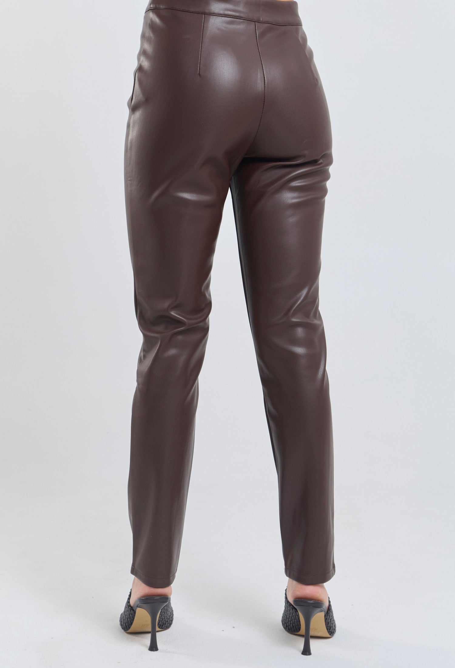 Pantalón Cuerina Bota Tubo - SALE