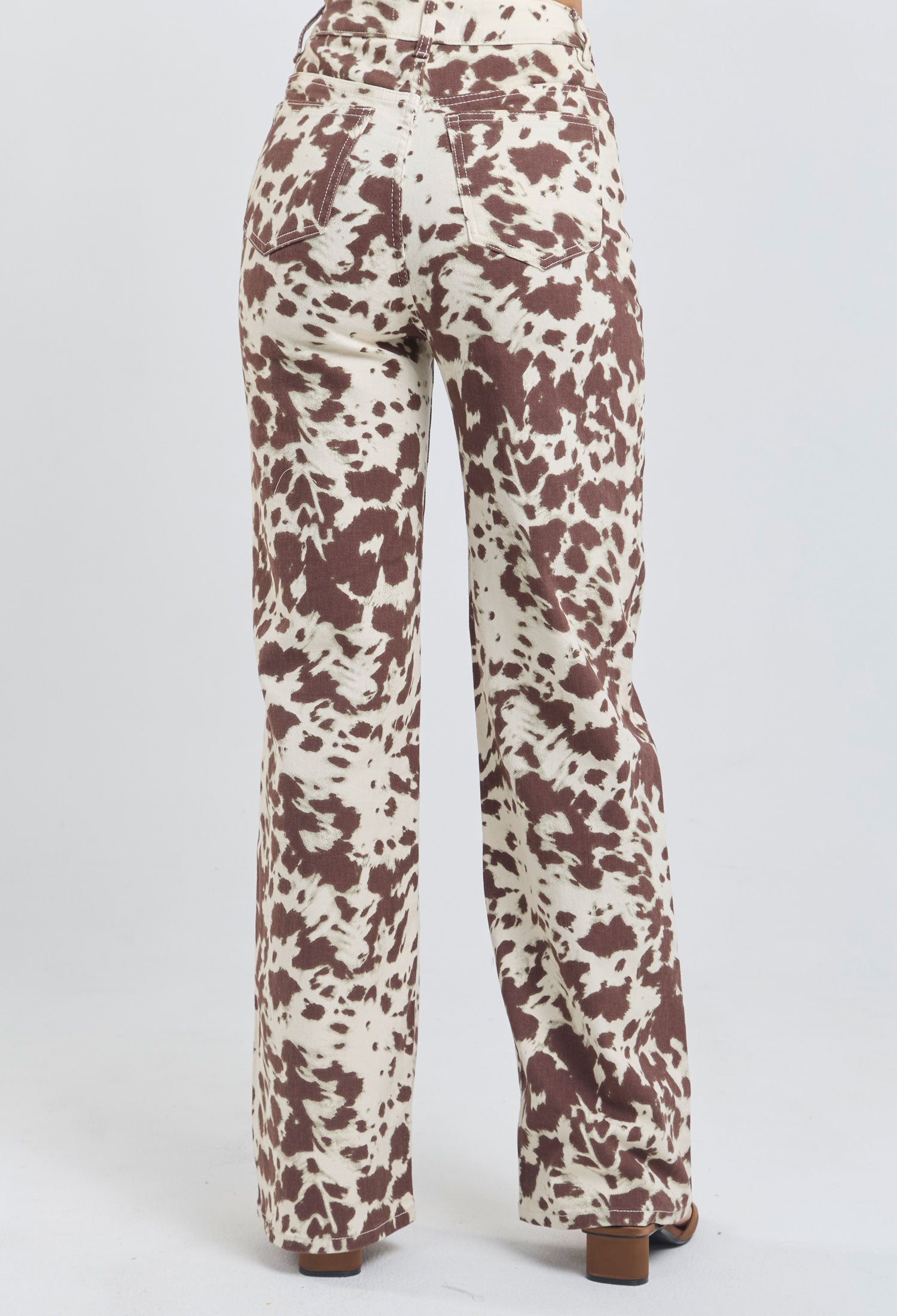 Pantalón Drill Cow Print - SALE