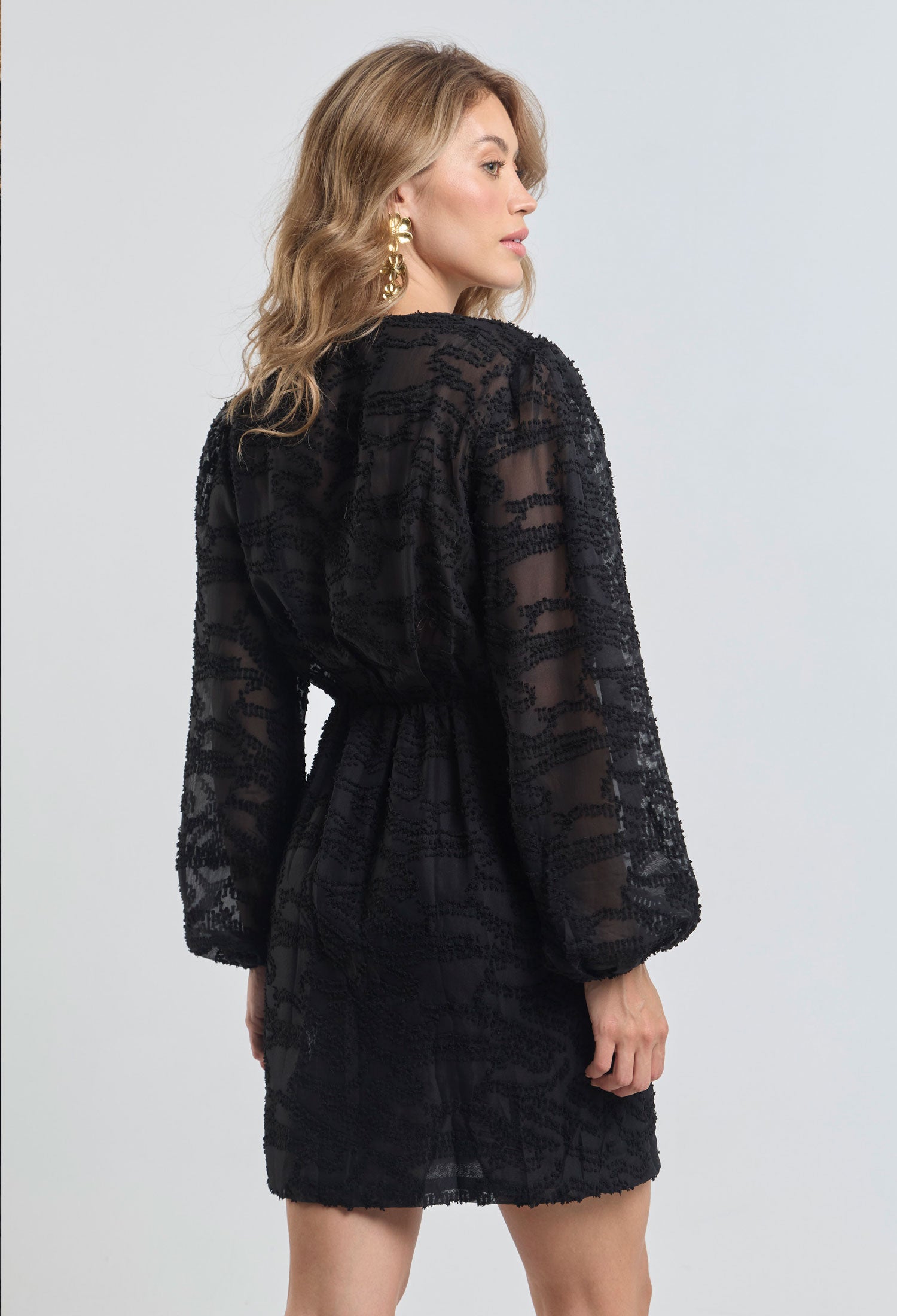 Vestido Corto Kimono