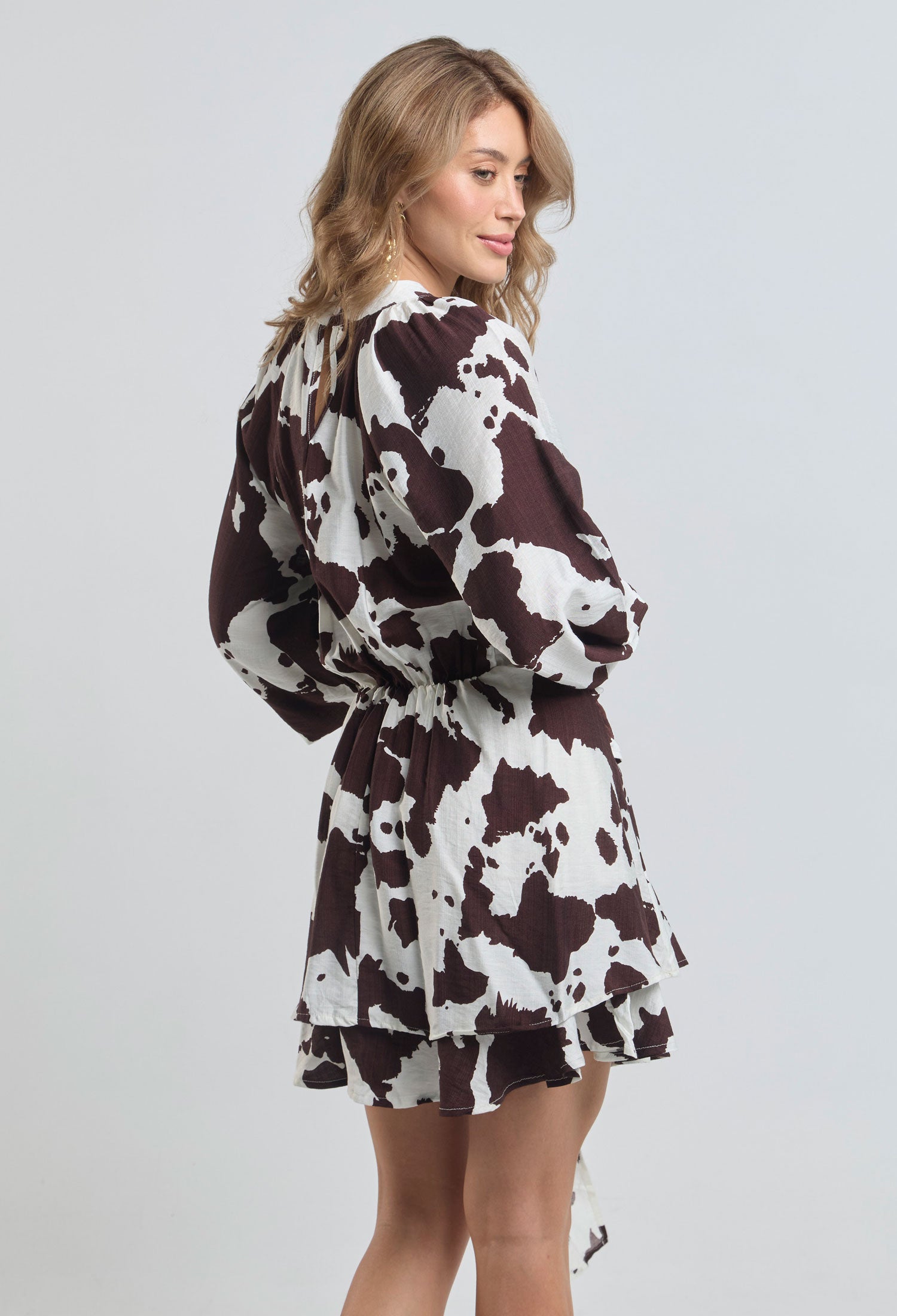 Vestido Corto Cow-Print - SALE