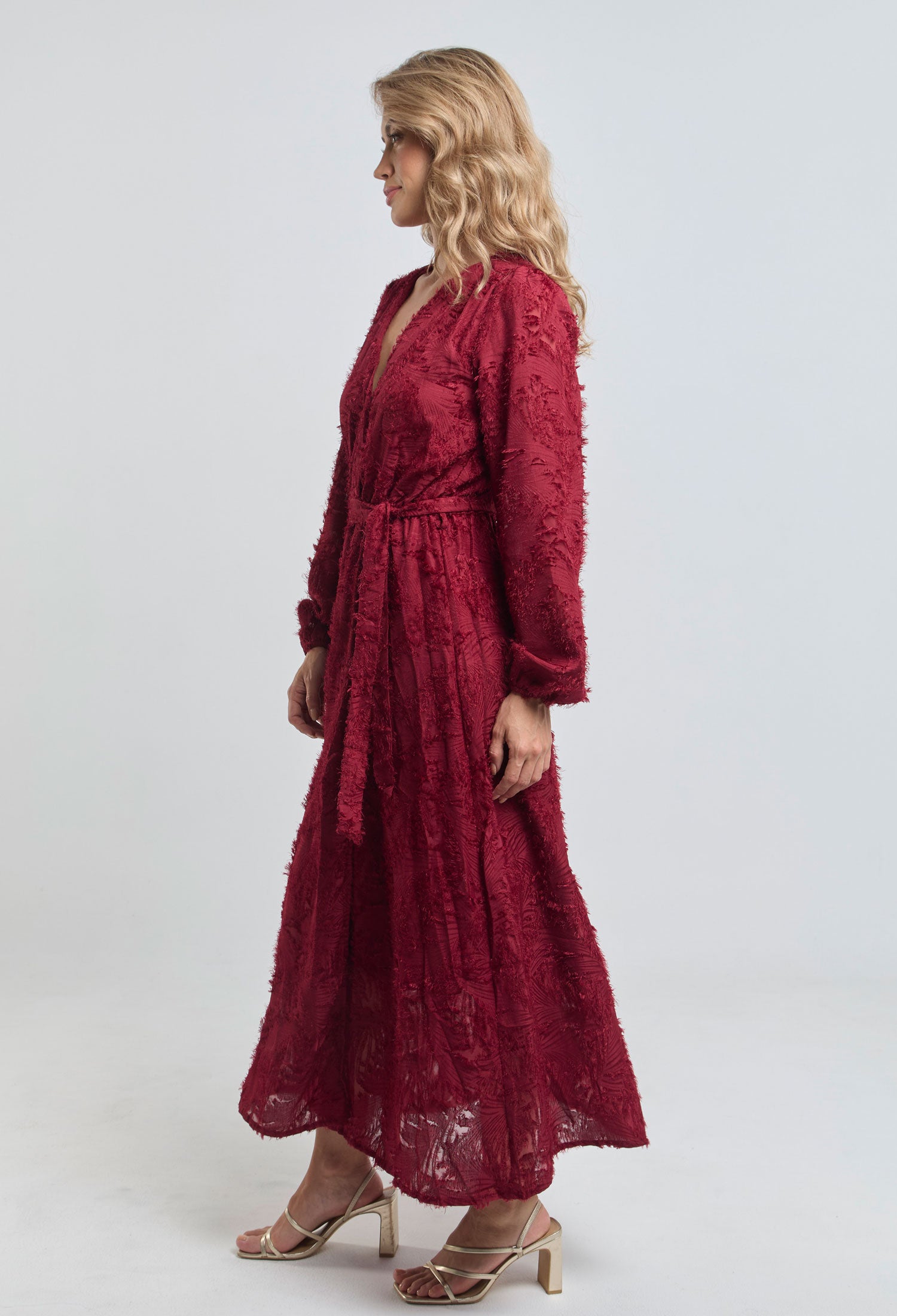 Vestido Largo Cruzado