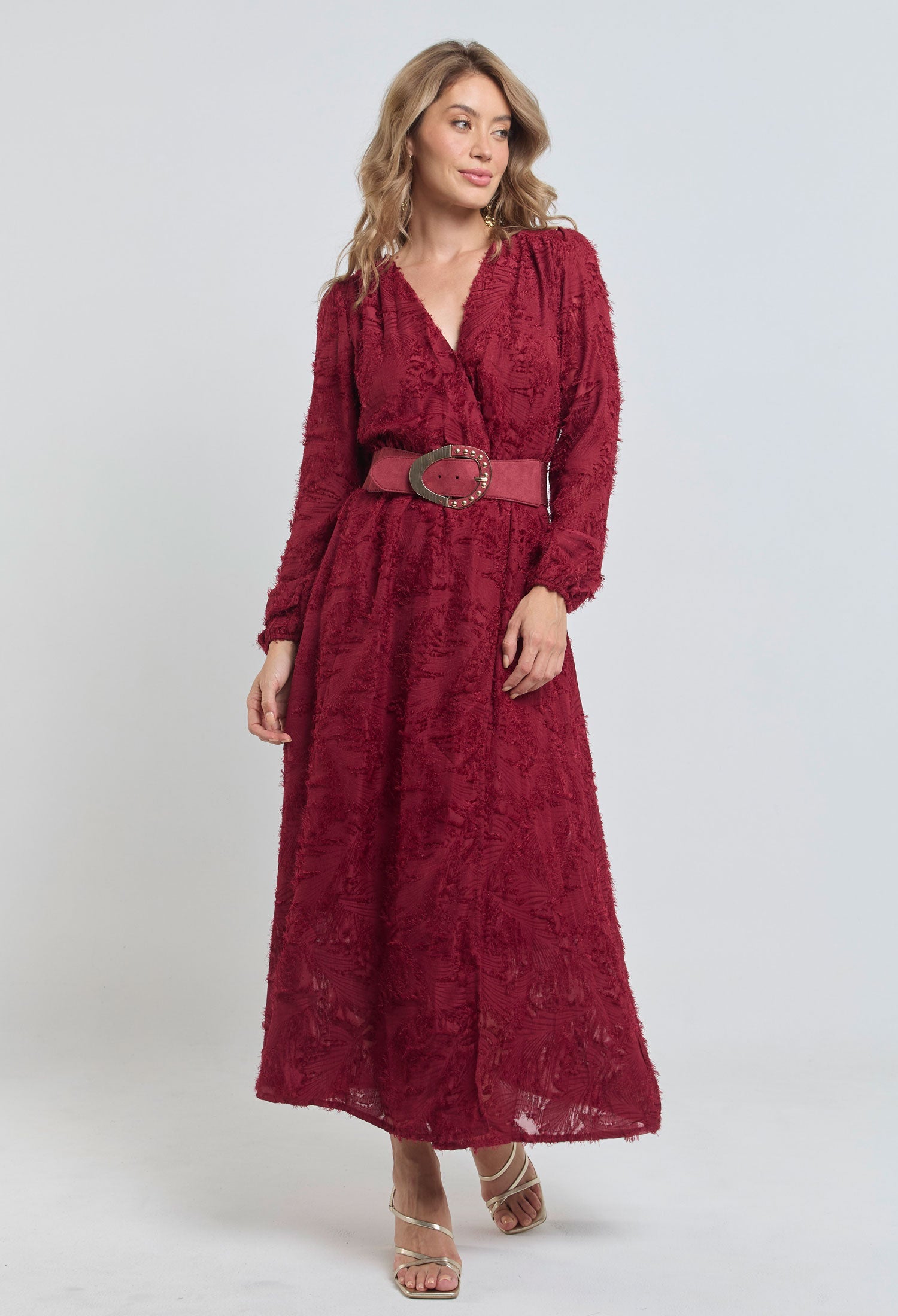 Vestido Largo Cruzado