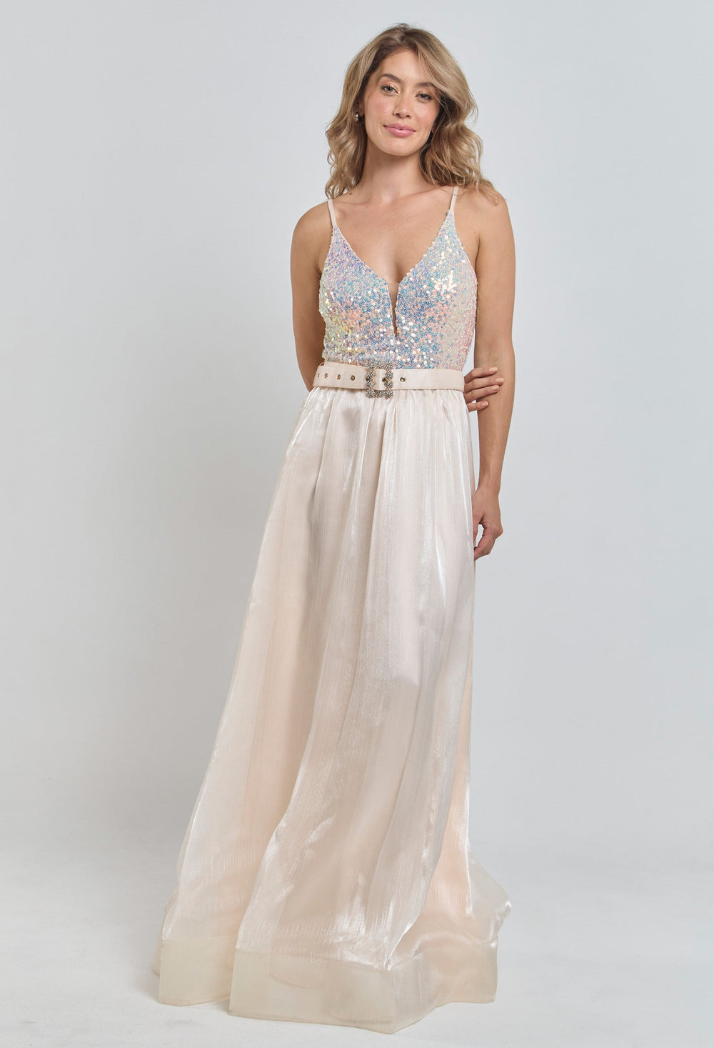 Vestido Gala Lentejuelas - Outlet BYBLA Colombia