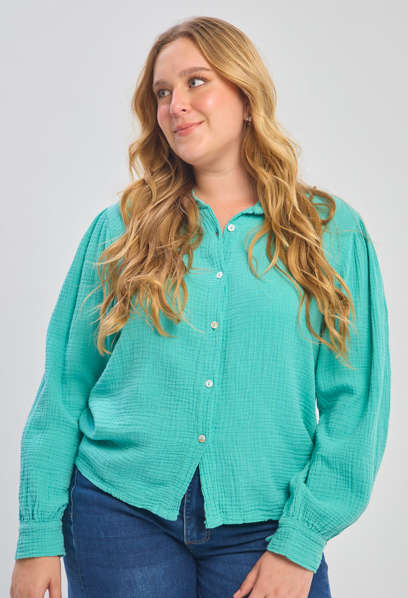Camisa Texturizada vista 3 - Outlet BYBLA Colombia