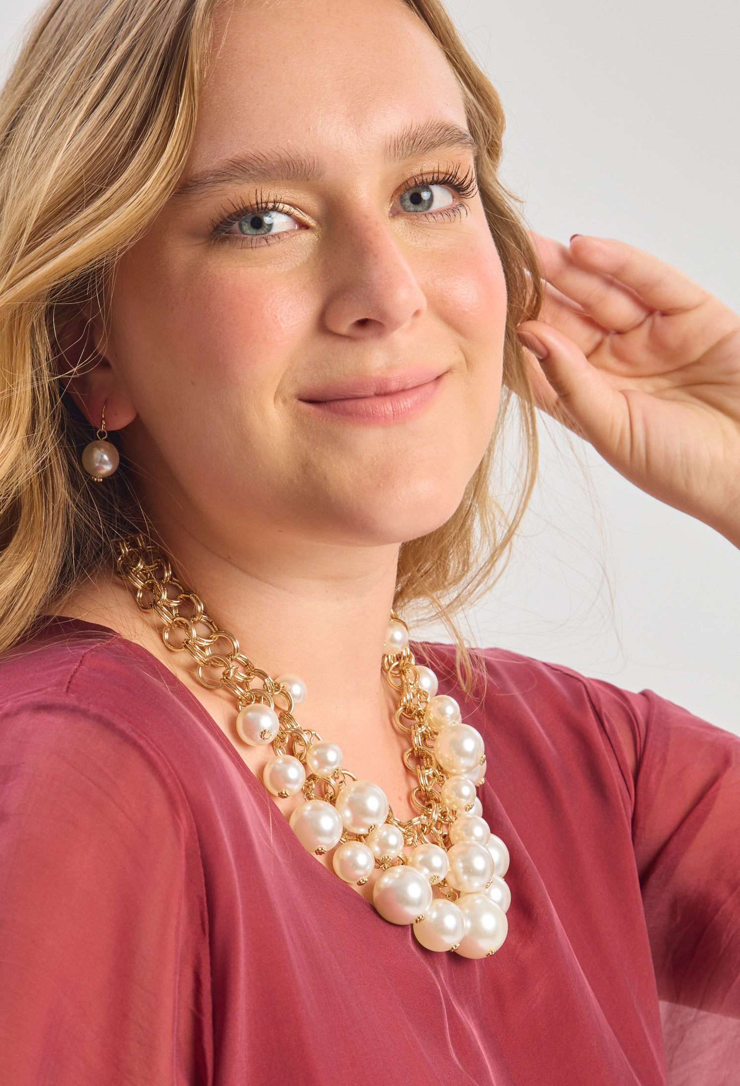 Vestido Seda Amplio Con Caída - SALE