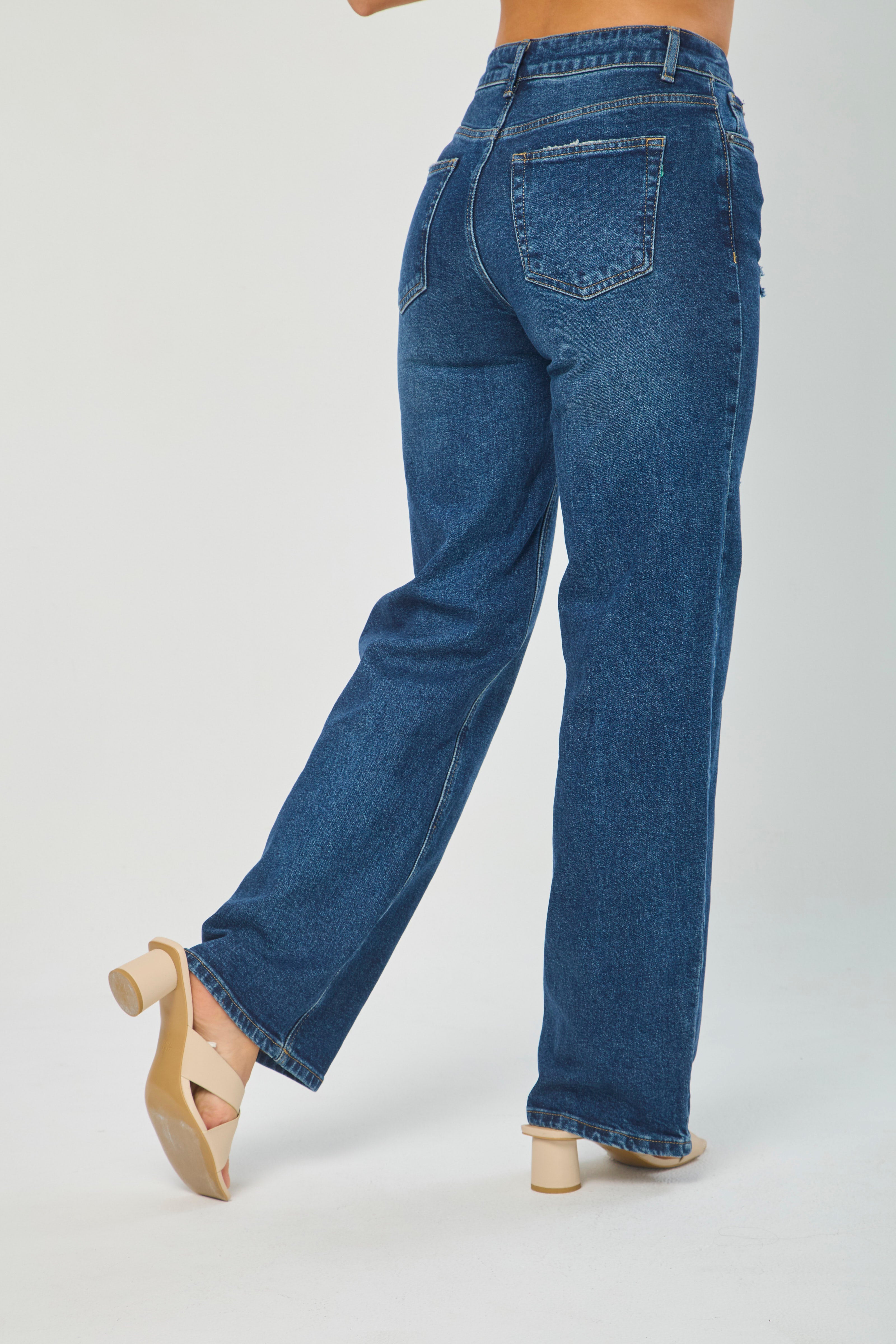 Jean Recto Desgaste - SALE