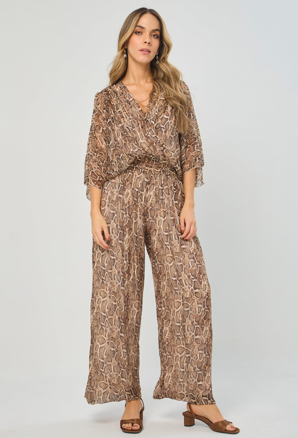 Enterizo Animal Print Serpiente - Outlet BYBLA Colombia