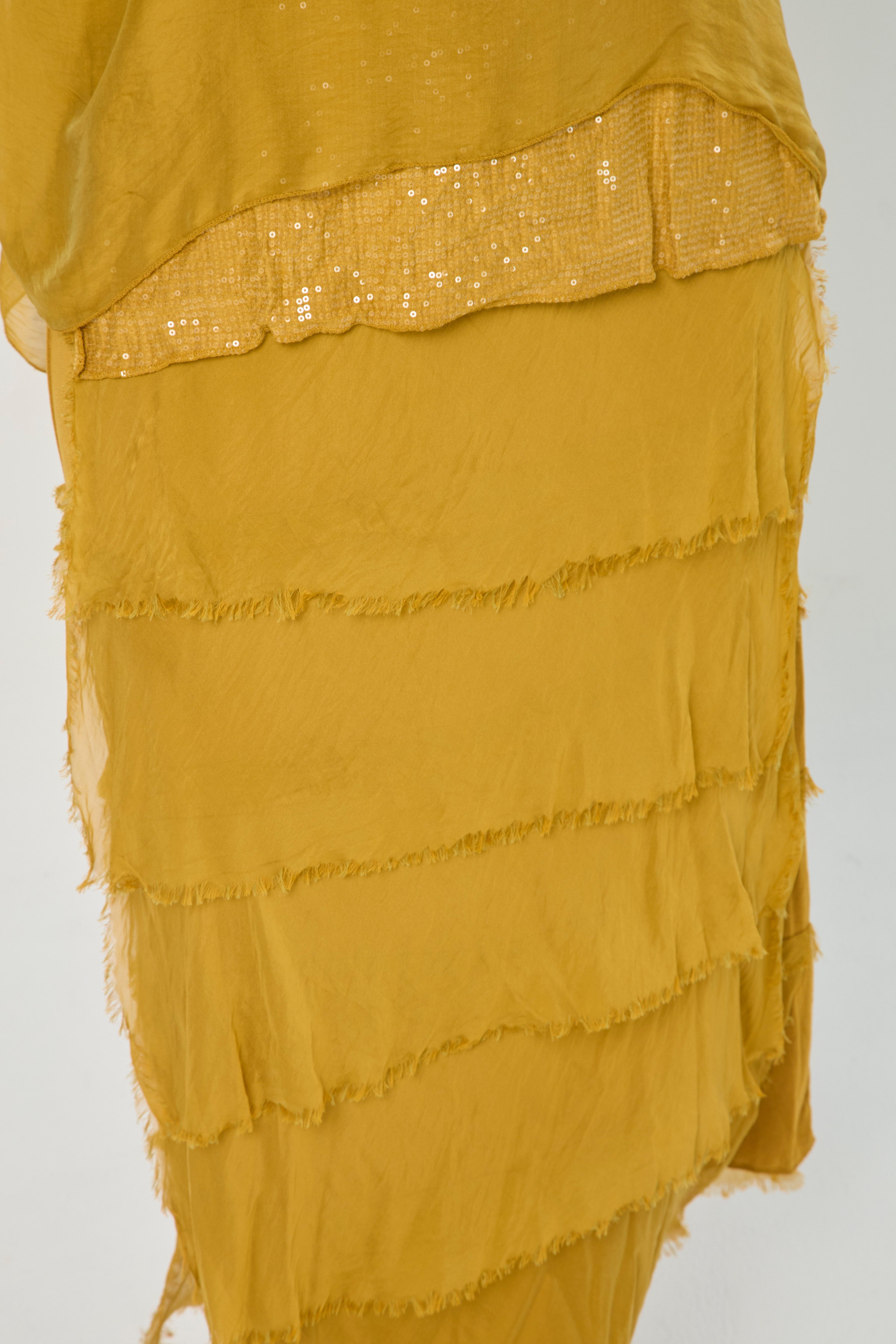 Vestido Seda Lentejuelas