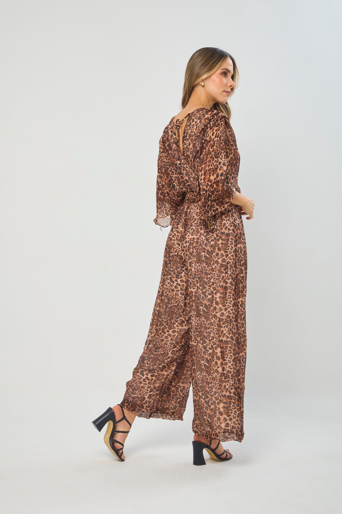 Enterizo Animal Print Leopardo BYBLA