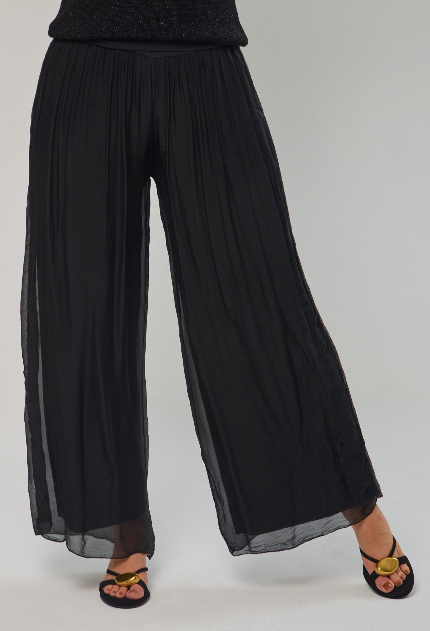 Pantalón Seda Lentejuelas