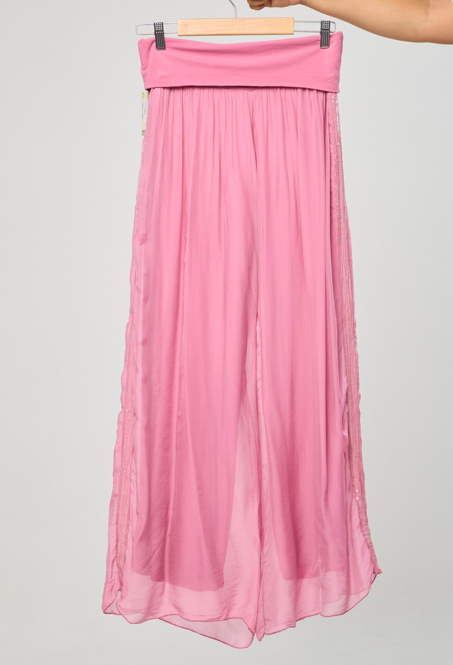 Pantalón Seda Lentejuelas