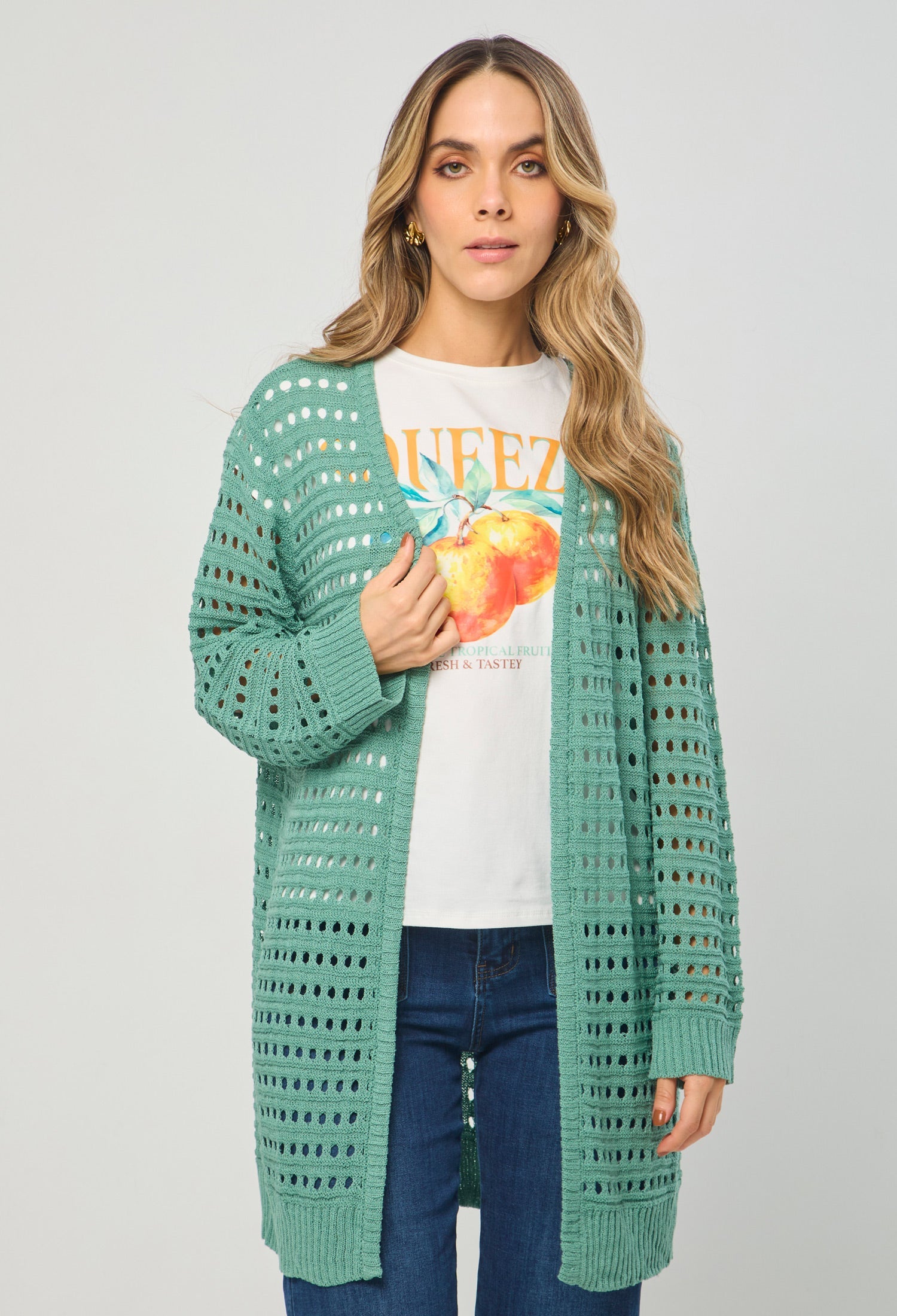 Sobrepuesto Largo Tejido - SALE