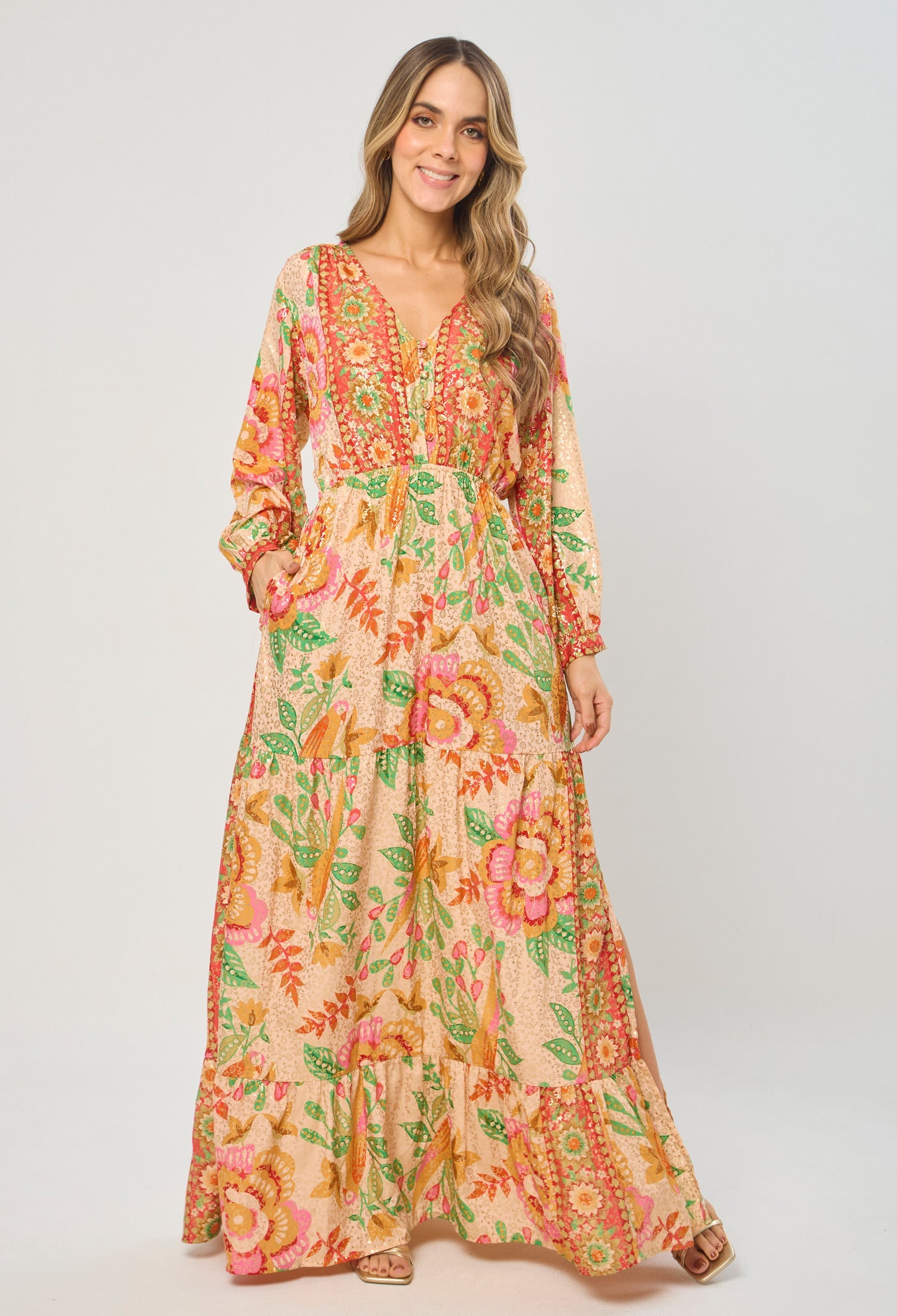 Vestido Largo Brillante - SALE