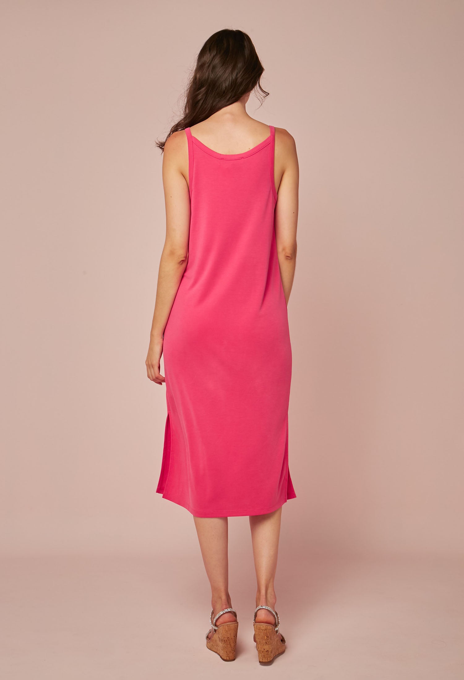 Vestido Midi Manga Sisa  - SALE