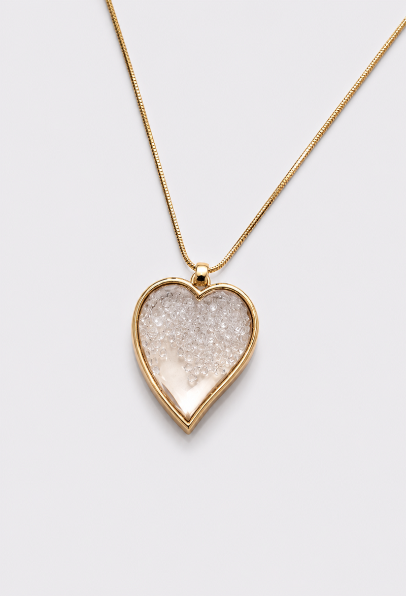Collar Corazón Pedrería Shaker - Foto 2