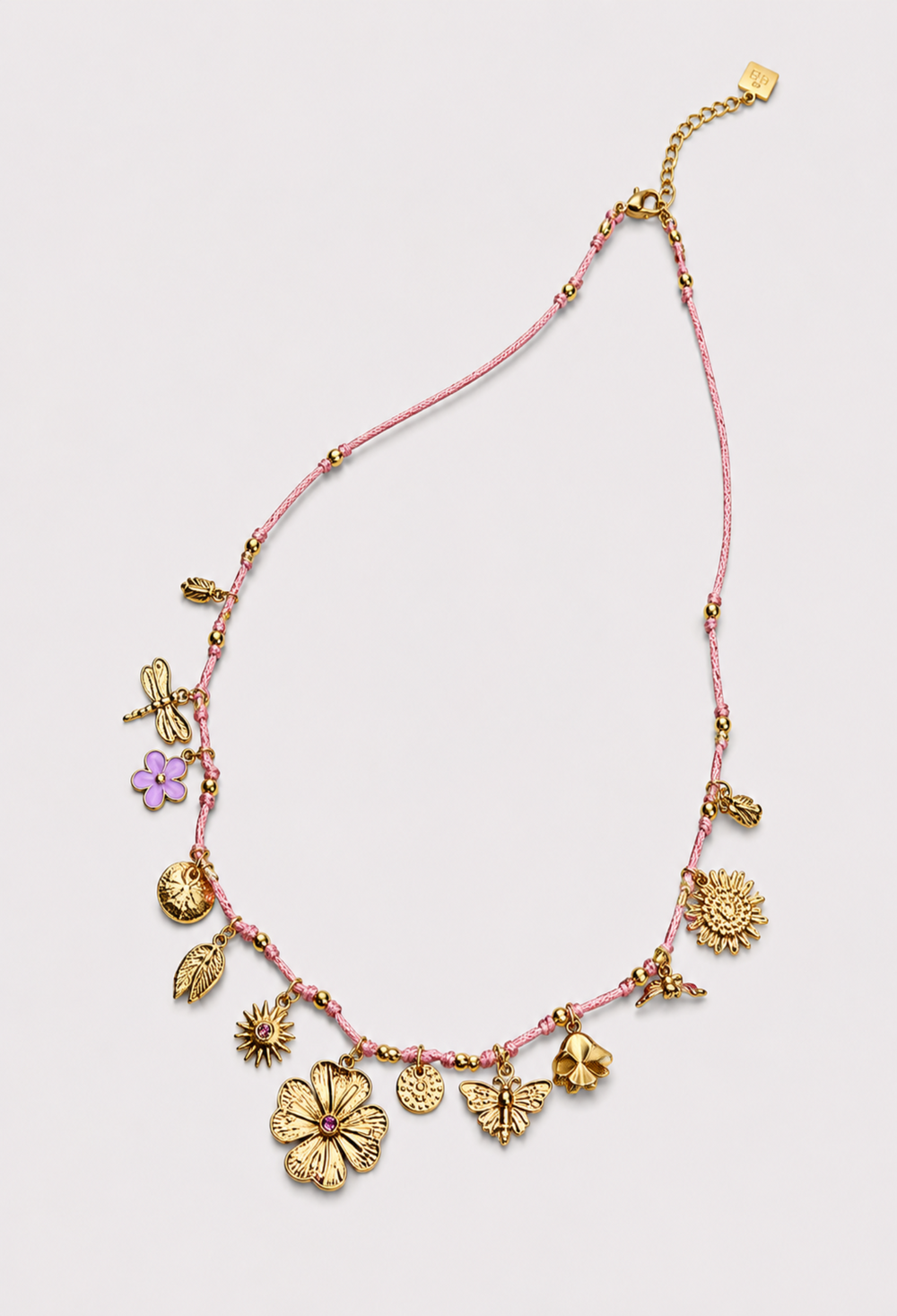 Collar Charms Botánicos