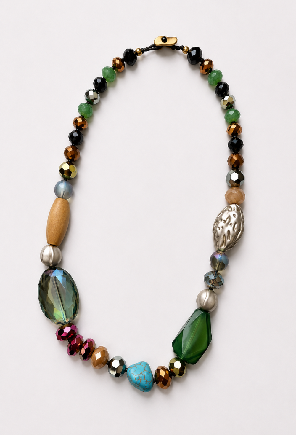 COLLAR ESLABONES ÁMBAR