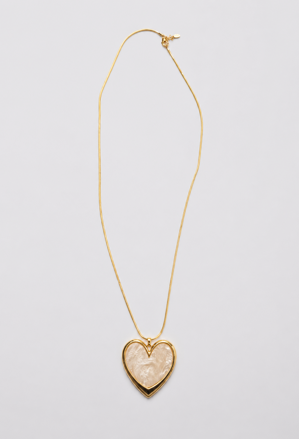 Collar Largo Corazón - Foto 1