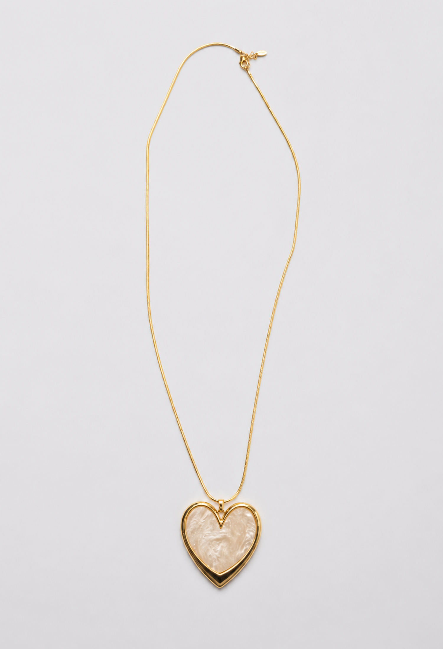 Collar Largo Corazón
