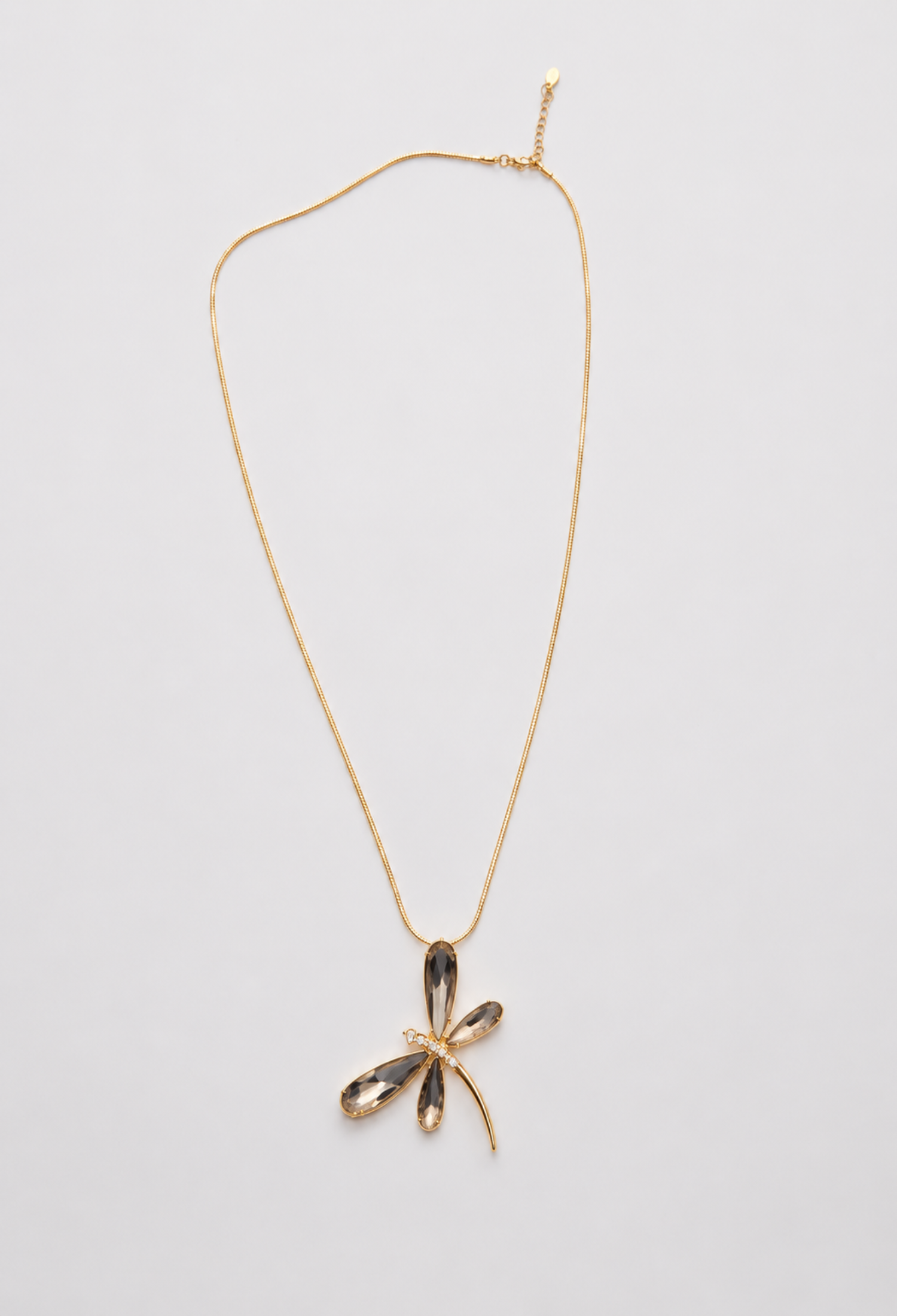 Collar Largo Colgante Libélula