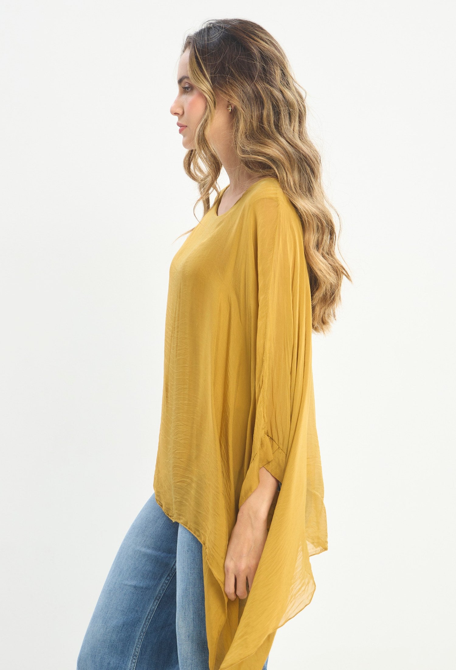 Blusa Manga 3/4 Naranja - BYBLA outlet - vista 2