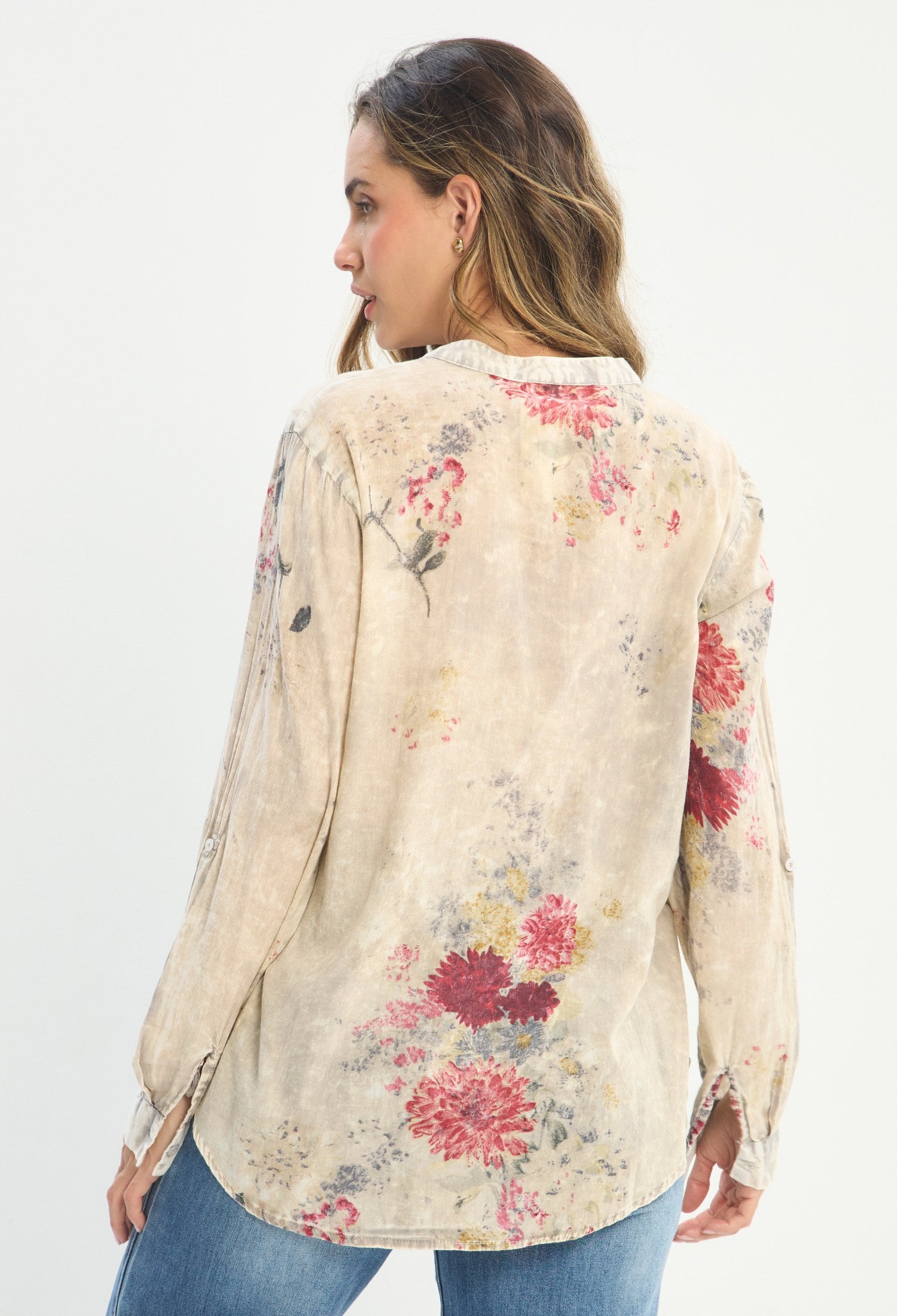Blusa Manga Larga Multicolor - BYBLA outlet - vista 4
