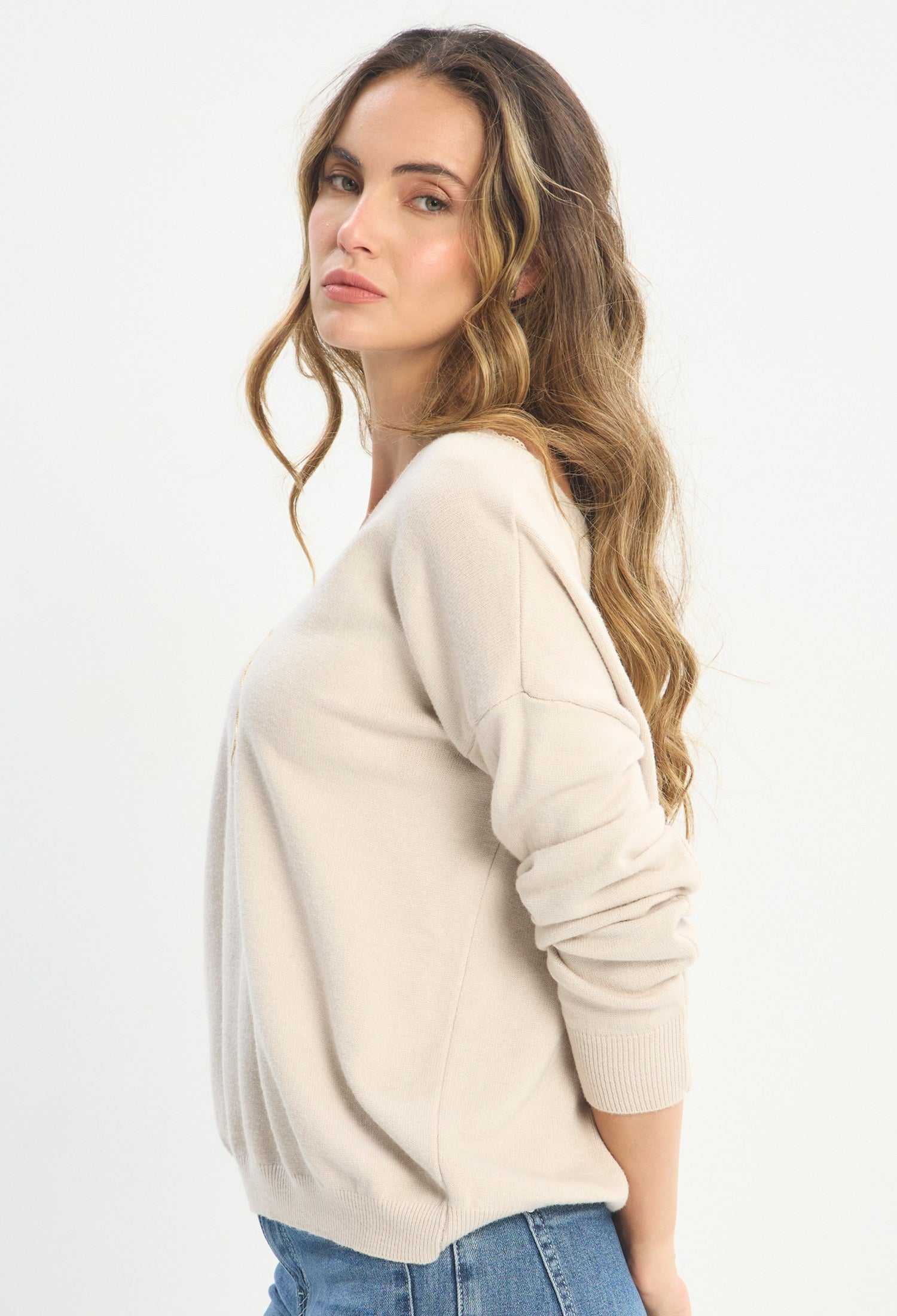Buzo Beige - BYBLA outlet - vista 2
