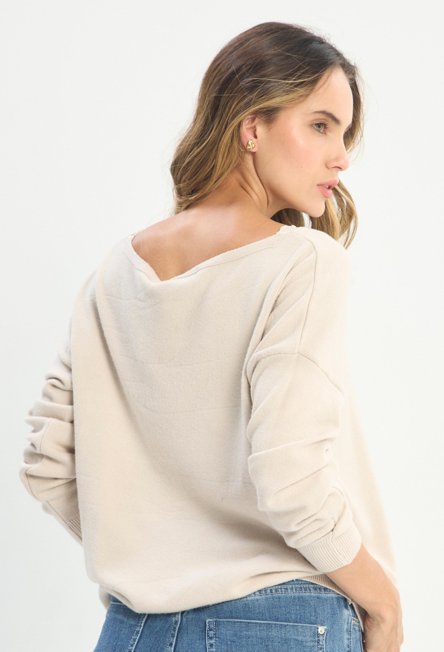 Buzo Beige - BYBLA outlet - vista 3
