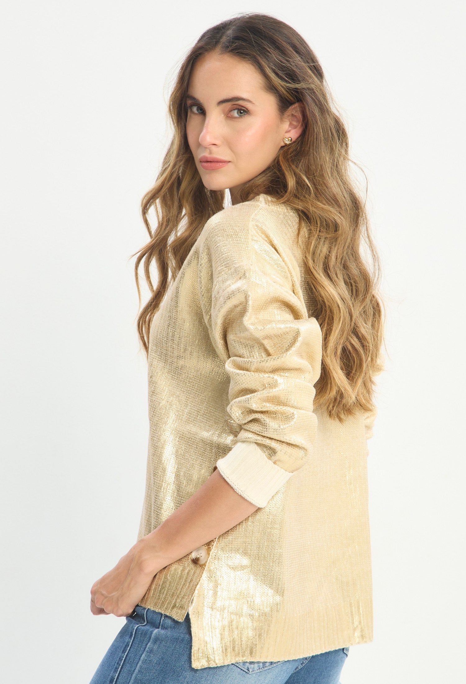 Buzo Dorado - BYBLA outlet - vista 2