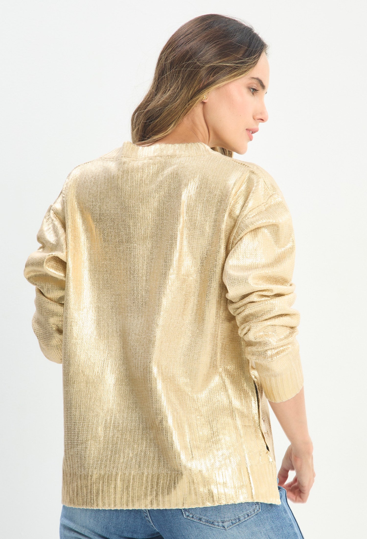Buzo Dorado - BYBLA outlet - vista 3