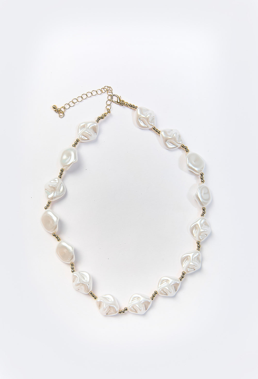 Collar Perlas Clásico Dorado