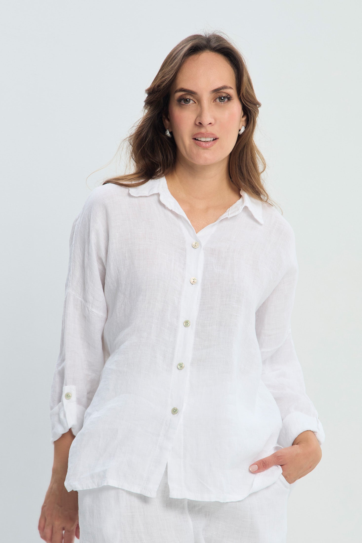 Camisa en Lino NEW