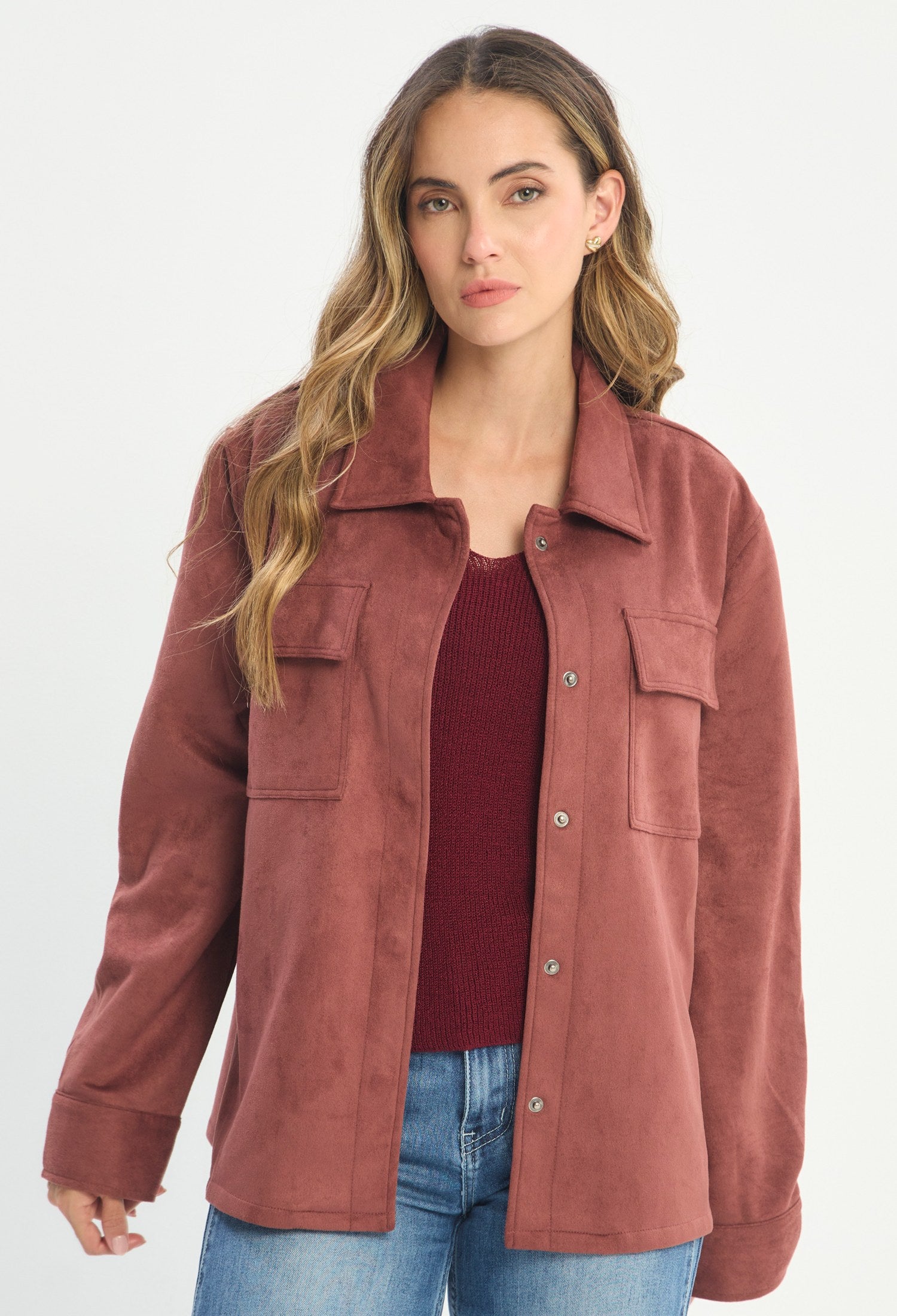 Chaqueta Marrón - BYBLA outlet - vista 2
