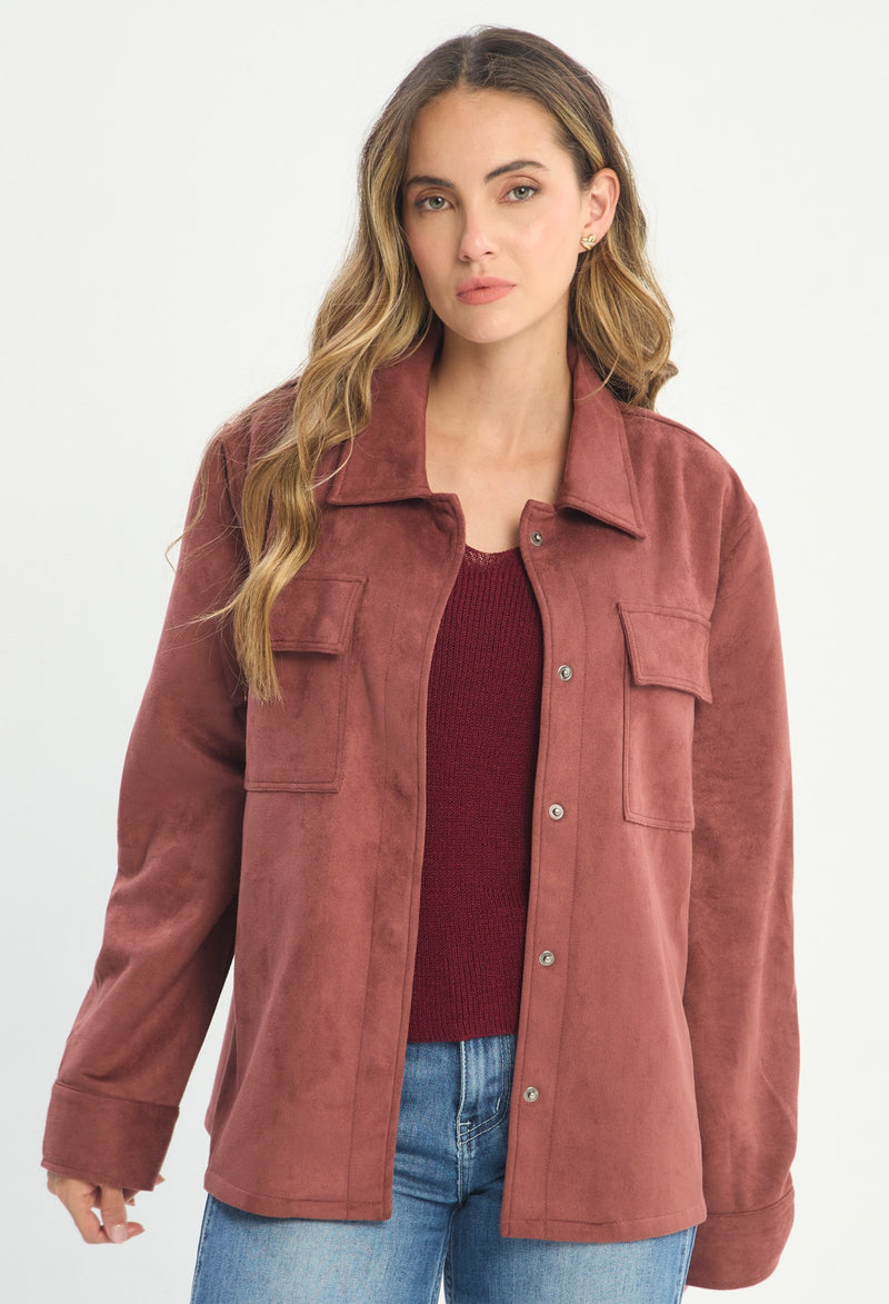 Chaqueta Marrón - BYBLA outlet - vista 2