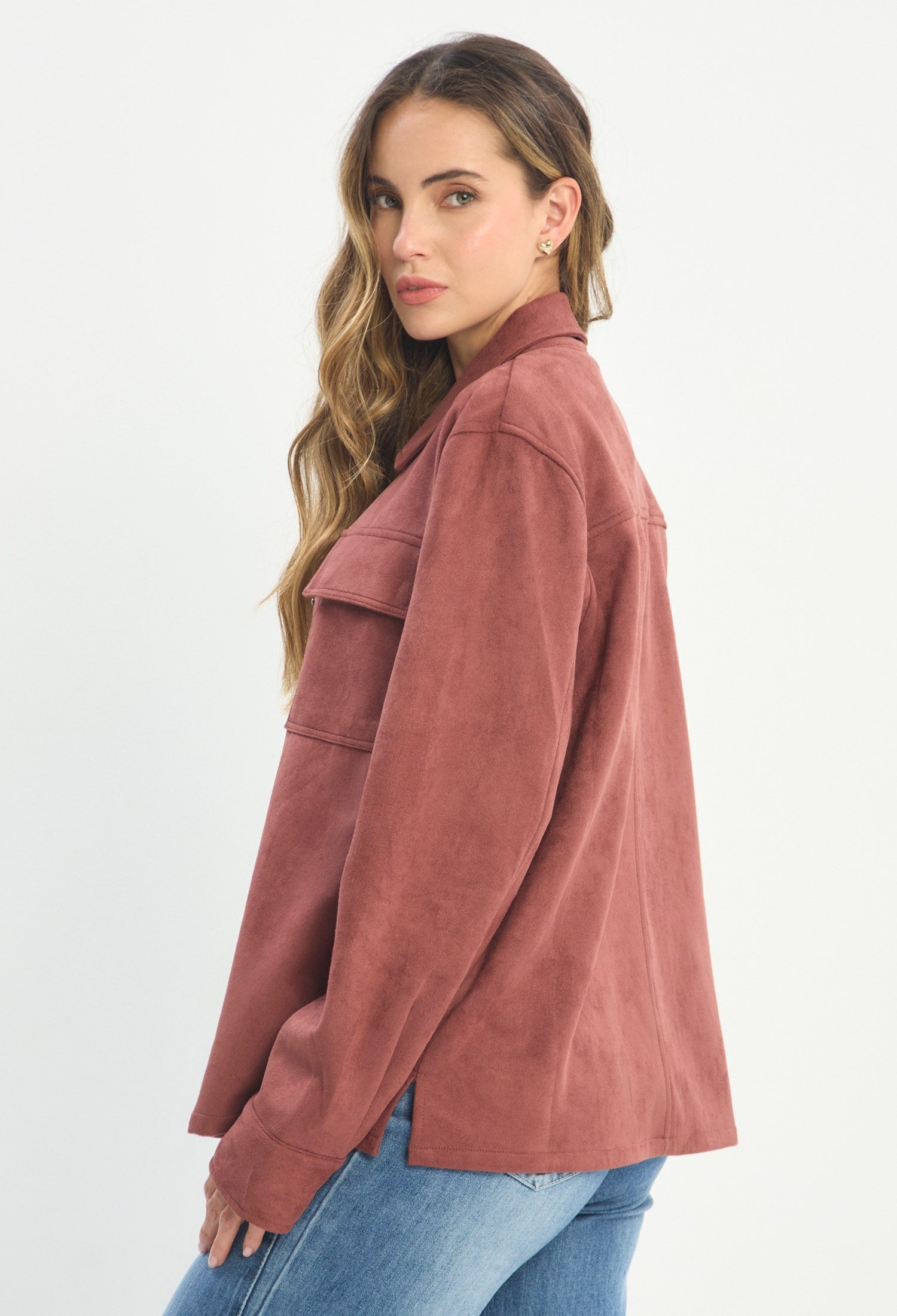 Chaqueta Marrón - BYBLA outlet - vista 4