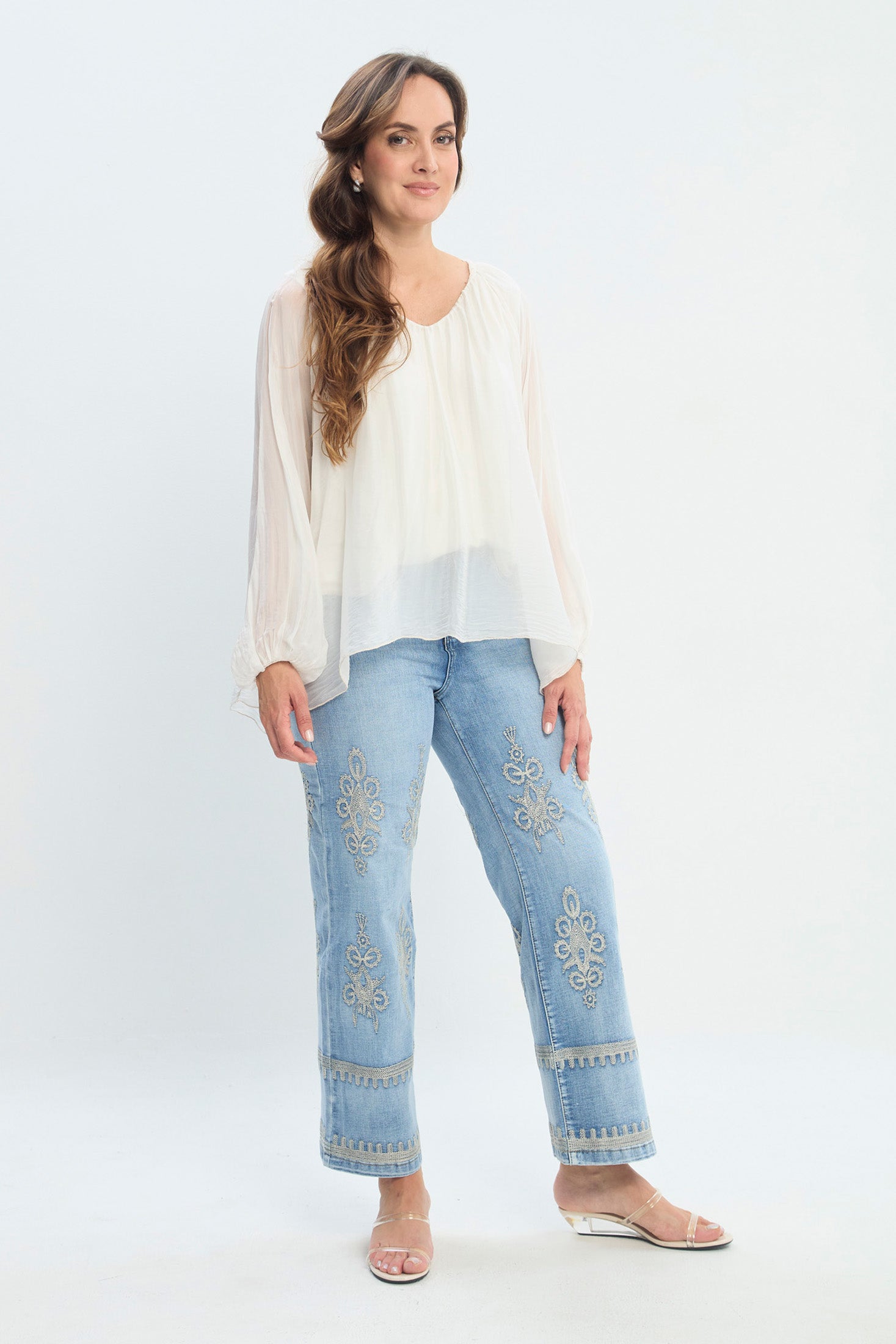 Jean con Detalles Bordados NEW