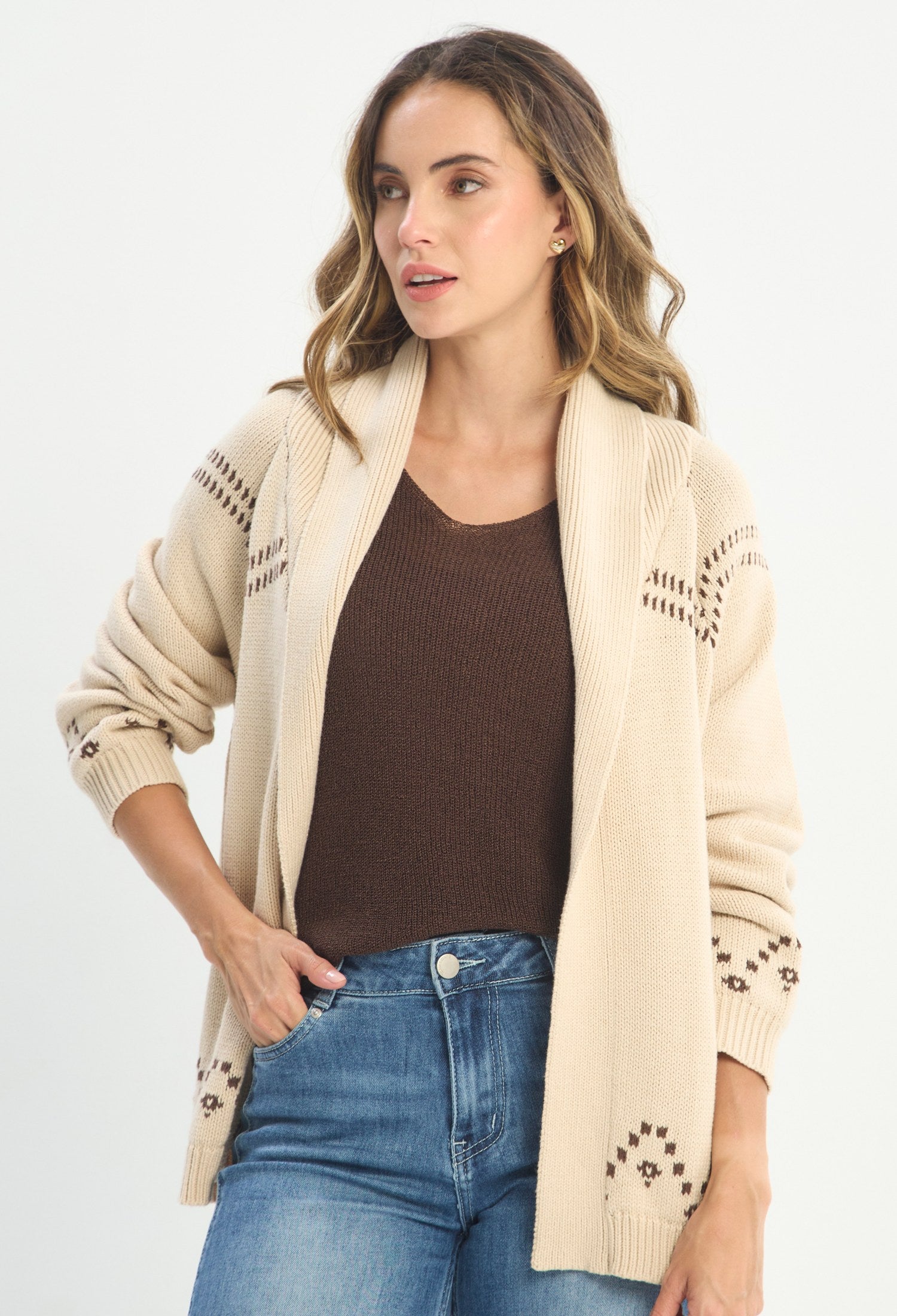 Sobrepuesto Beige - BYBLA outlet - vista 3
