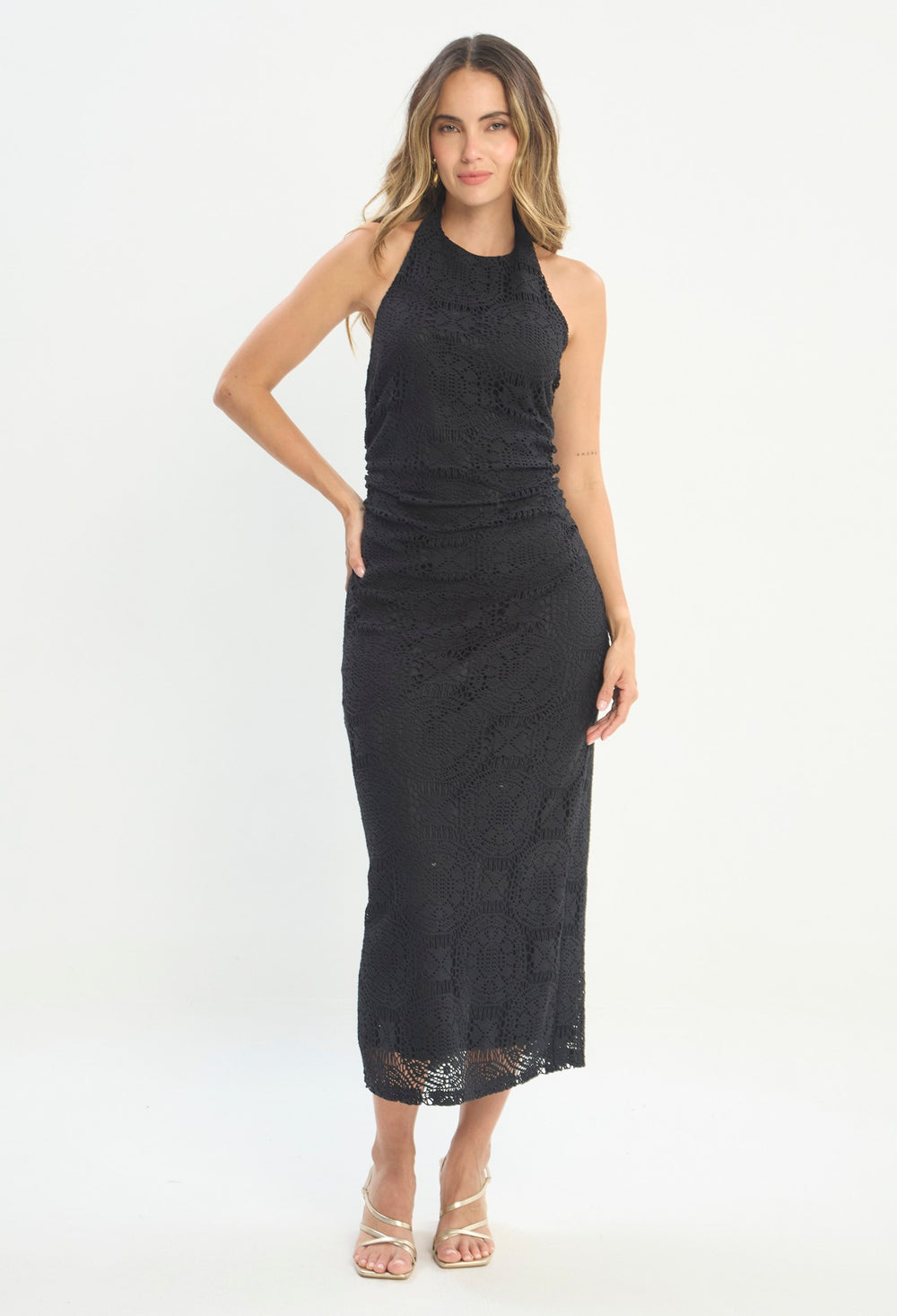 Vestido Largo Negro - BYBLA outlet