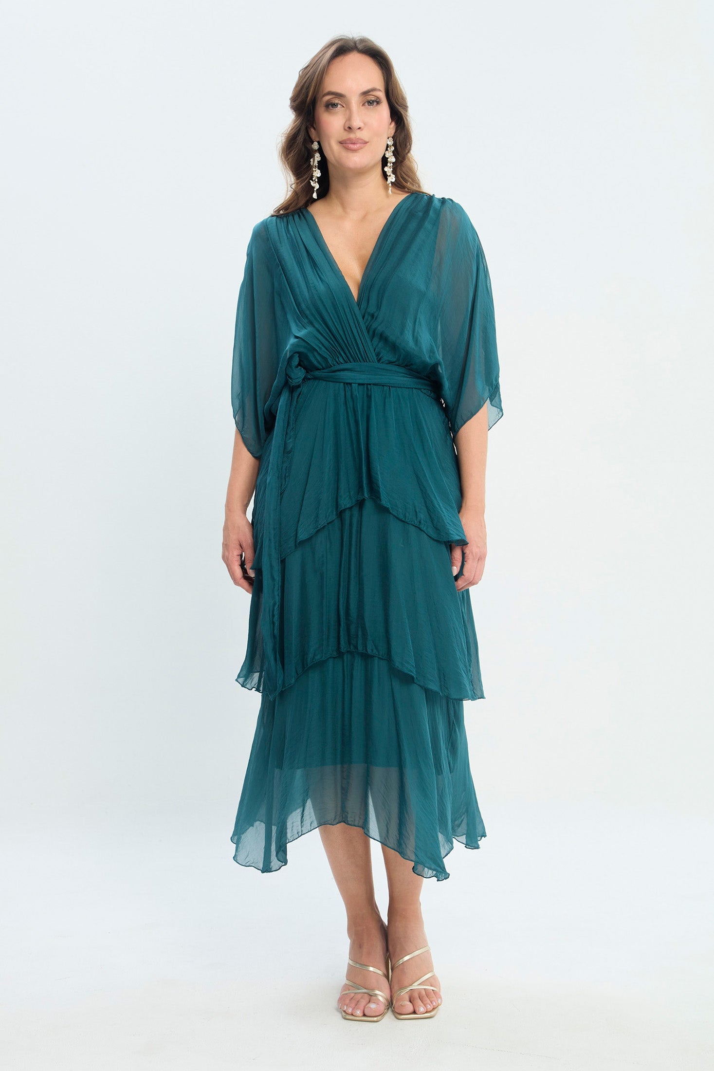 Vestido en Seda Boleros NEW