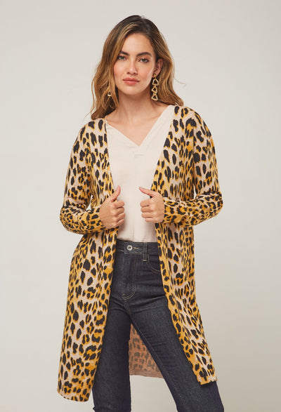 Kimono Animal Print Mujer SALE - BYBLA