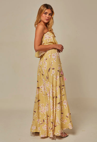Vestido Largo Strapless Mujer - SALE - BYBLA